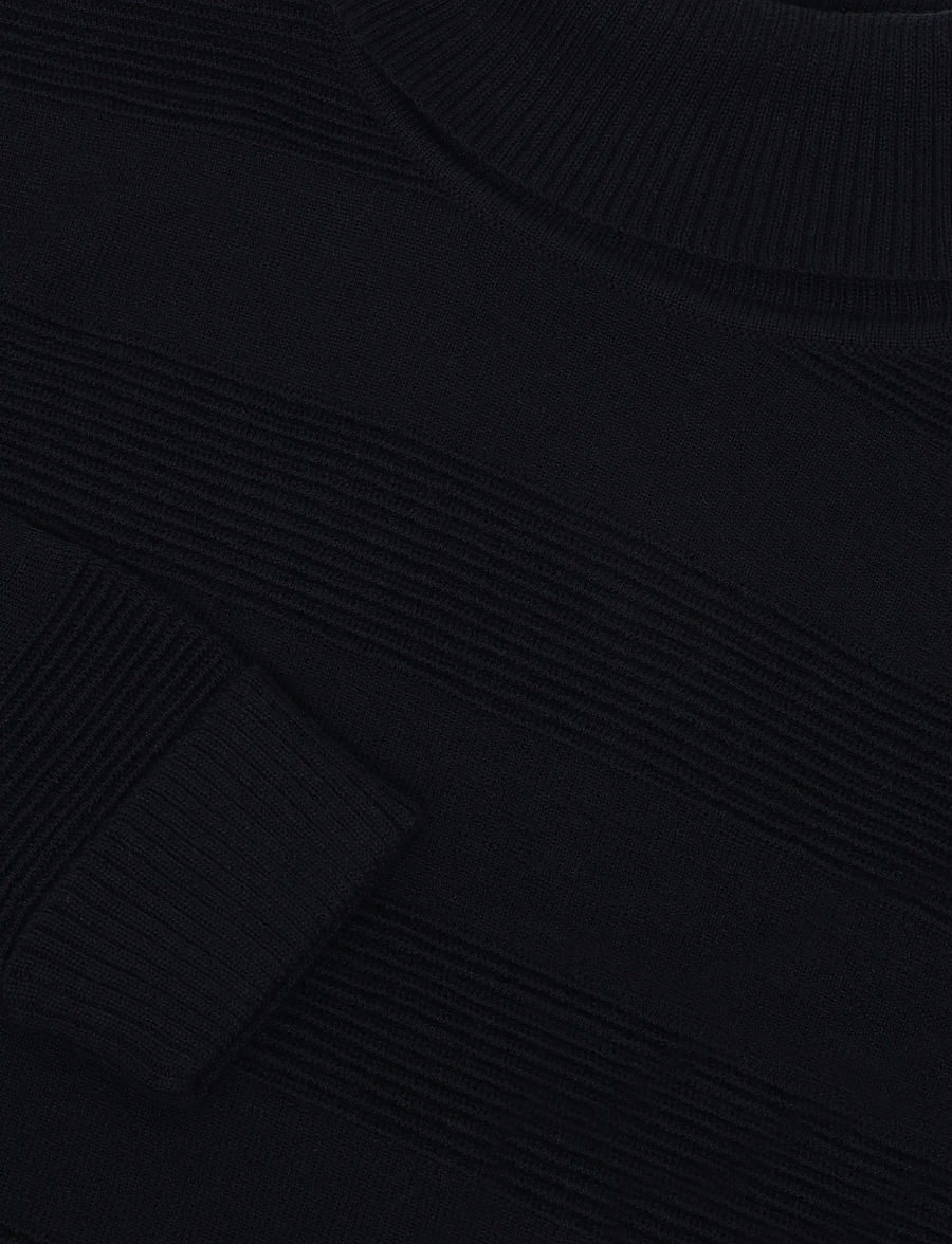 FUB - Rollneck Sweater - pullover - dark navy - 2