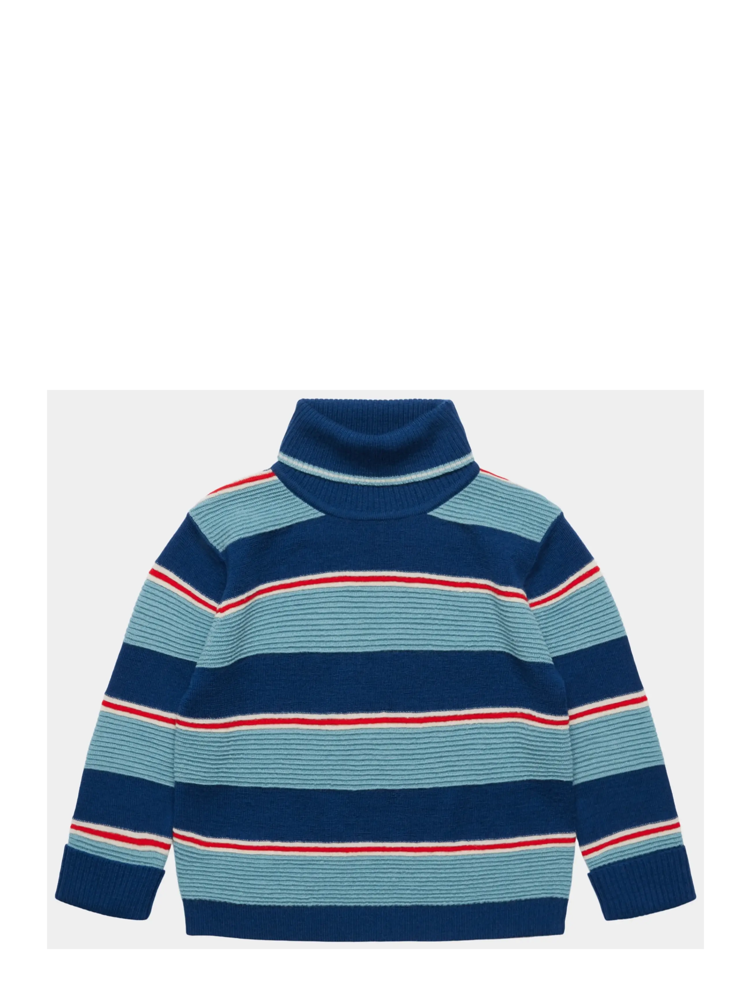 FUB Rollneck Sweater - Kleidung - DEEP INDIGO/LIGHT TEAL / navy