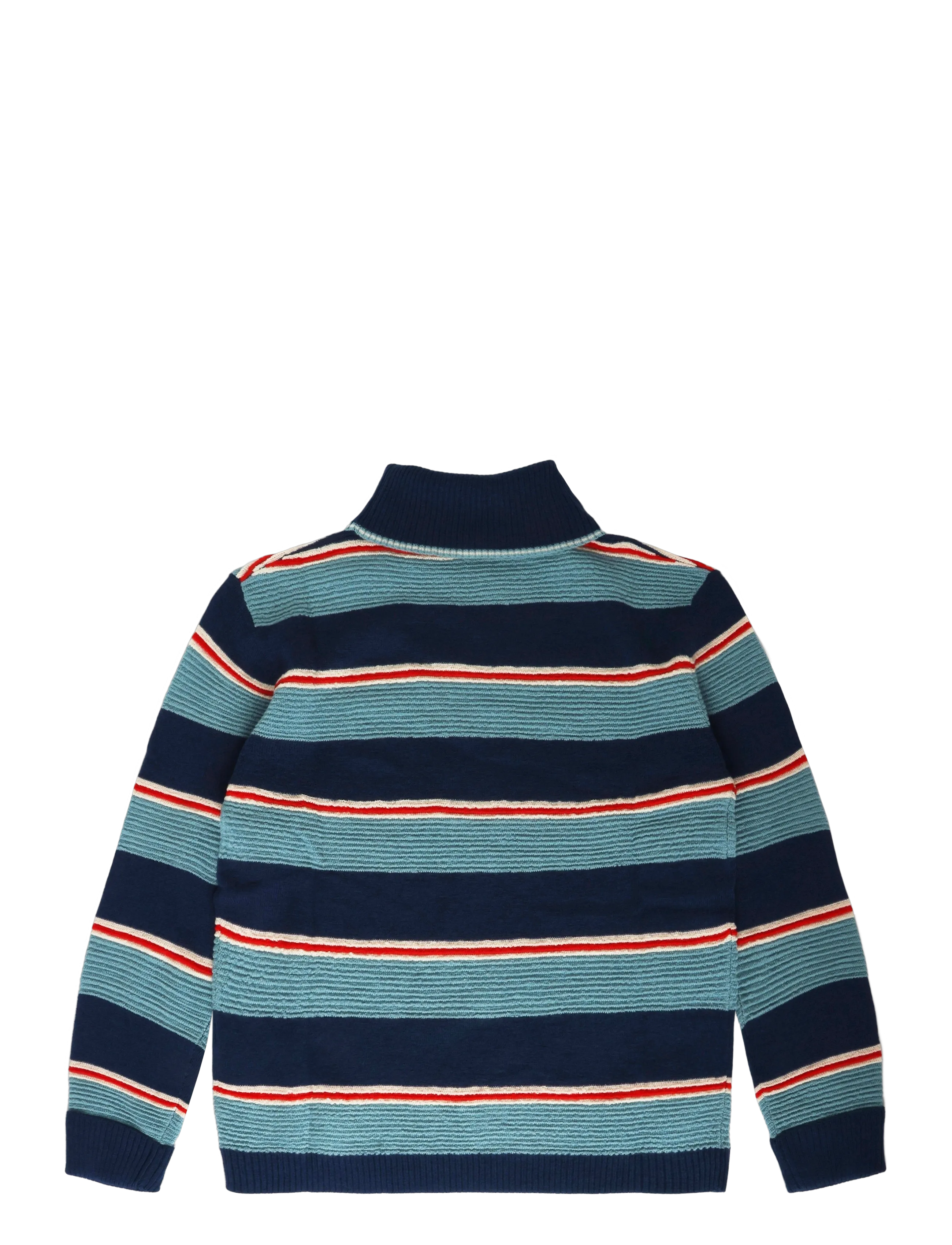 FUB - Rollneck Sweater - stickade tröjor - deep indigo/light teal - 1