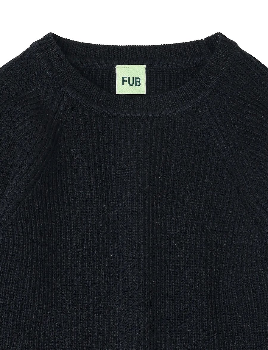 FUB - Raglan Sweater - džemperiai - dark navy - 2