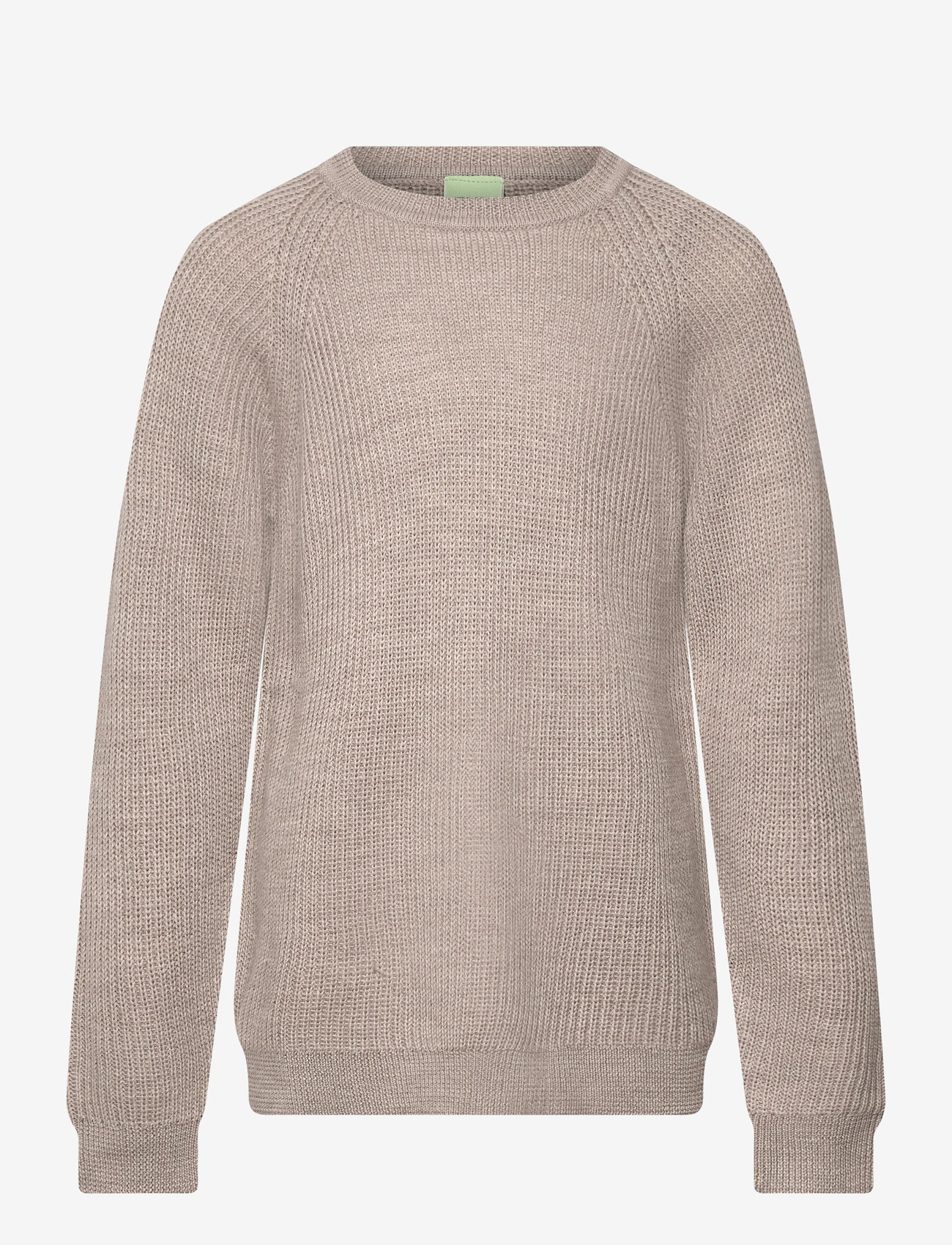 FUB - Raglan Sweater - efterårstøj - oat melange - 0