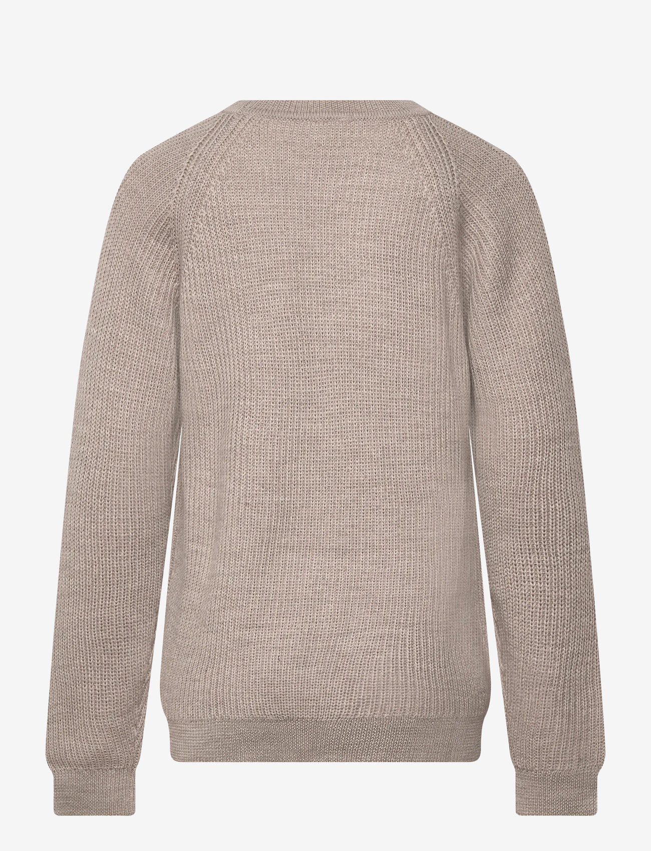 FUB - Raglan Sweater - efterårstøj - oat melange - 1