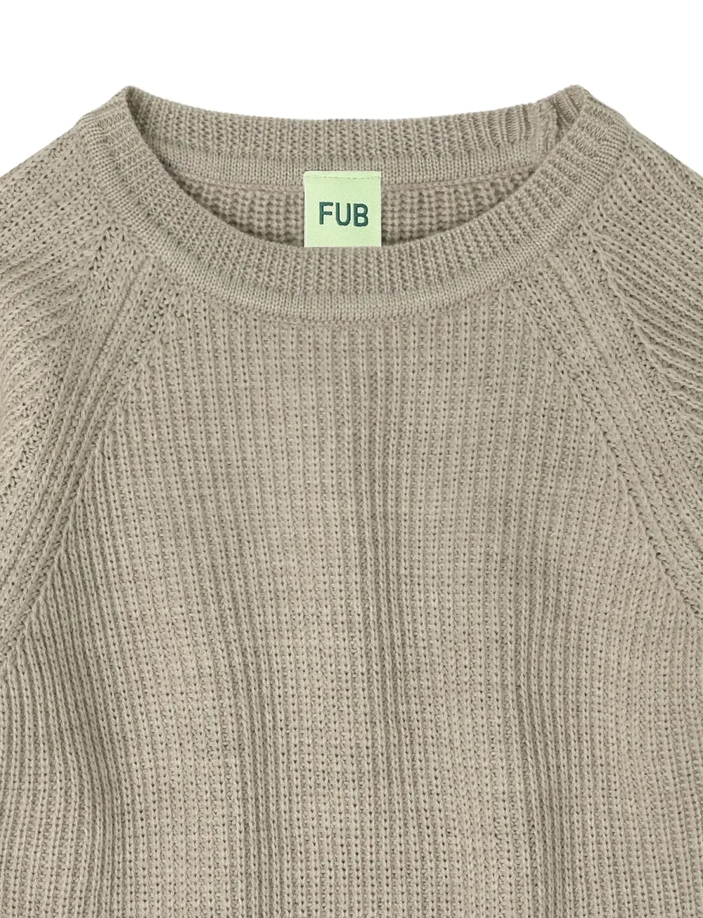FUB - Raglan Sweater - jumpers - oat melange - 2