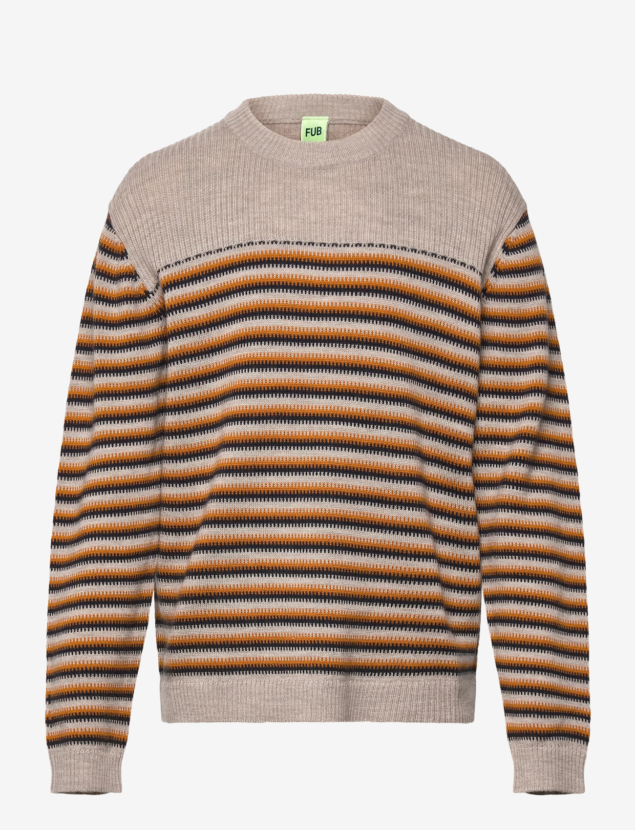 FUB - Thin Sweater - herbstliche kleidung - oat melange - 0