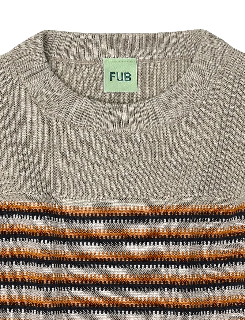 FUB - Thin Sweater - oat melange - 2