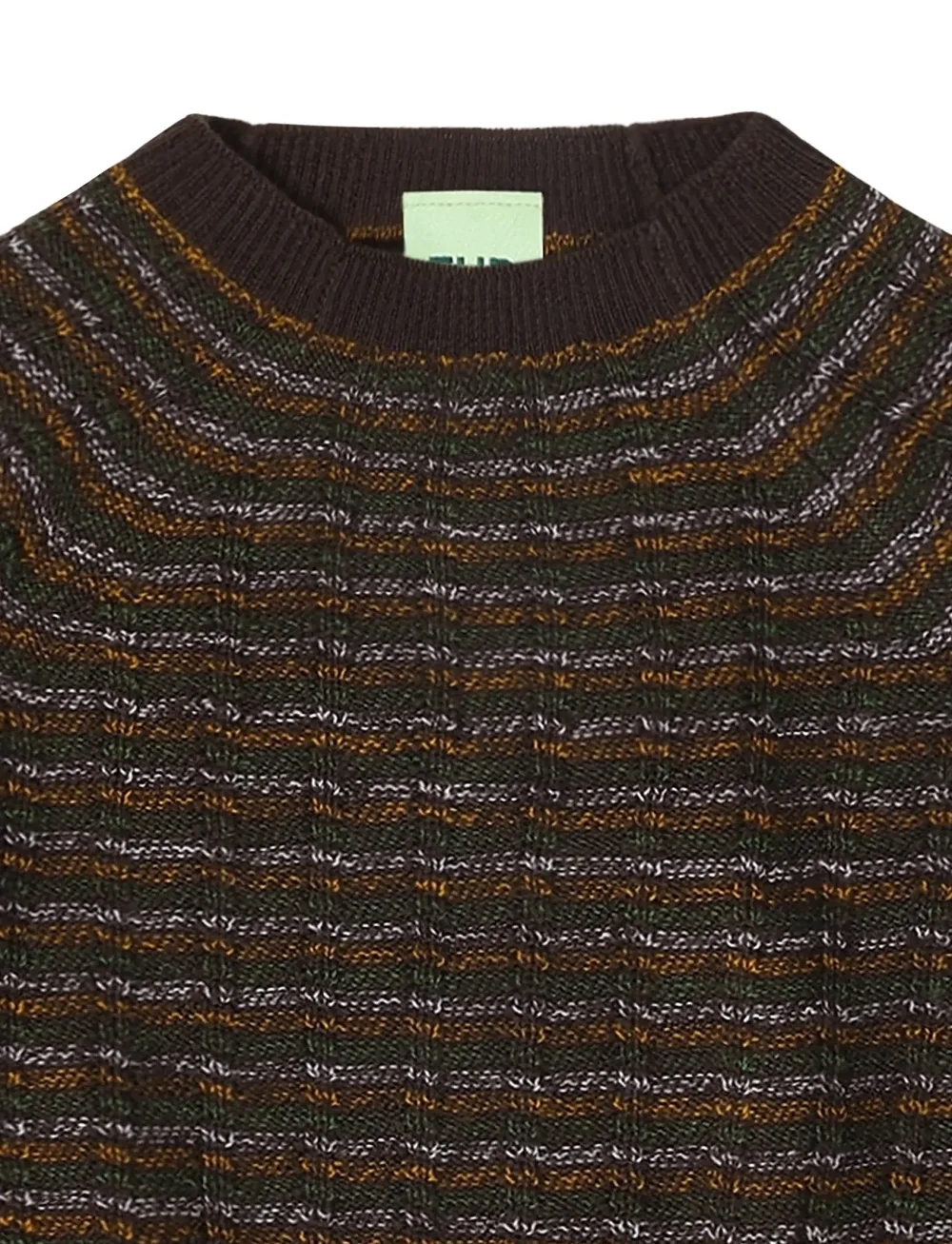 FUB - Highneck Crew - džemprid - mocca melange - 2