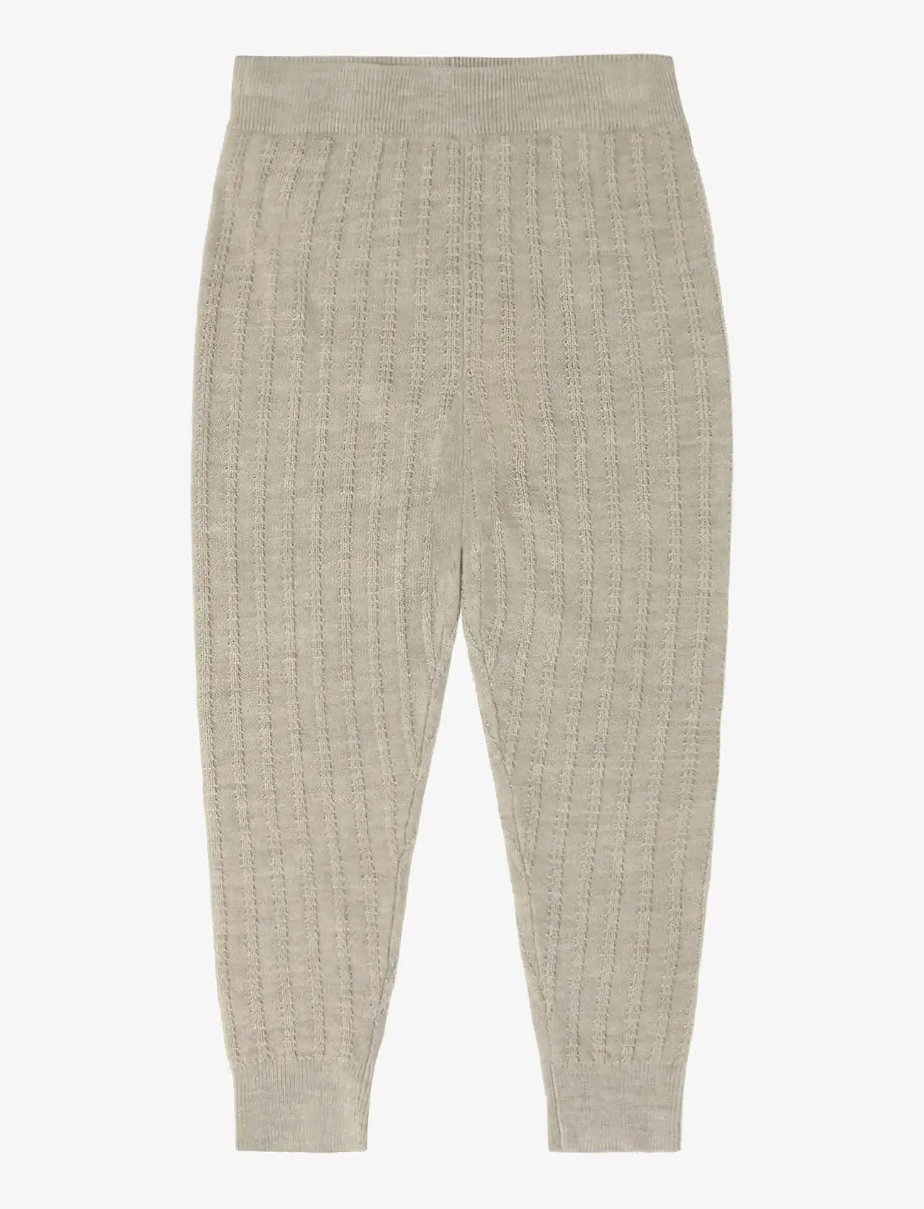 FUB - Pants - efterårstøj - oat melange - 0