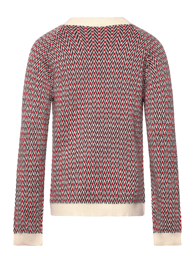 FUB - Herringbone Sweater - džemperi - ecru - 1