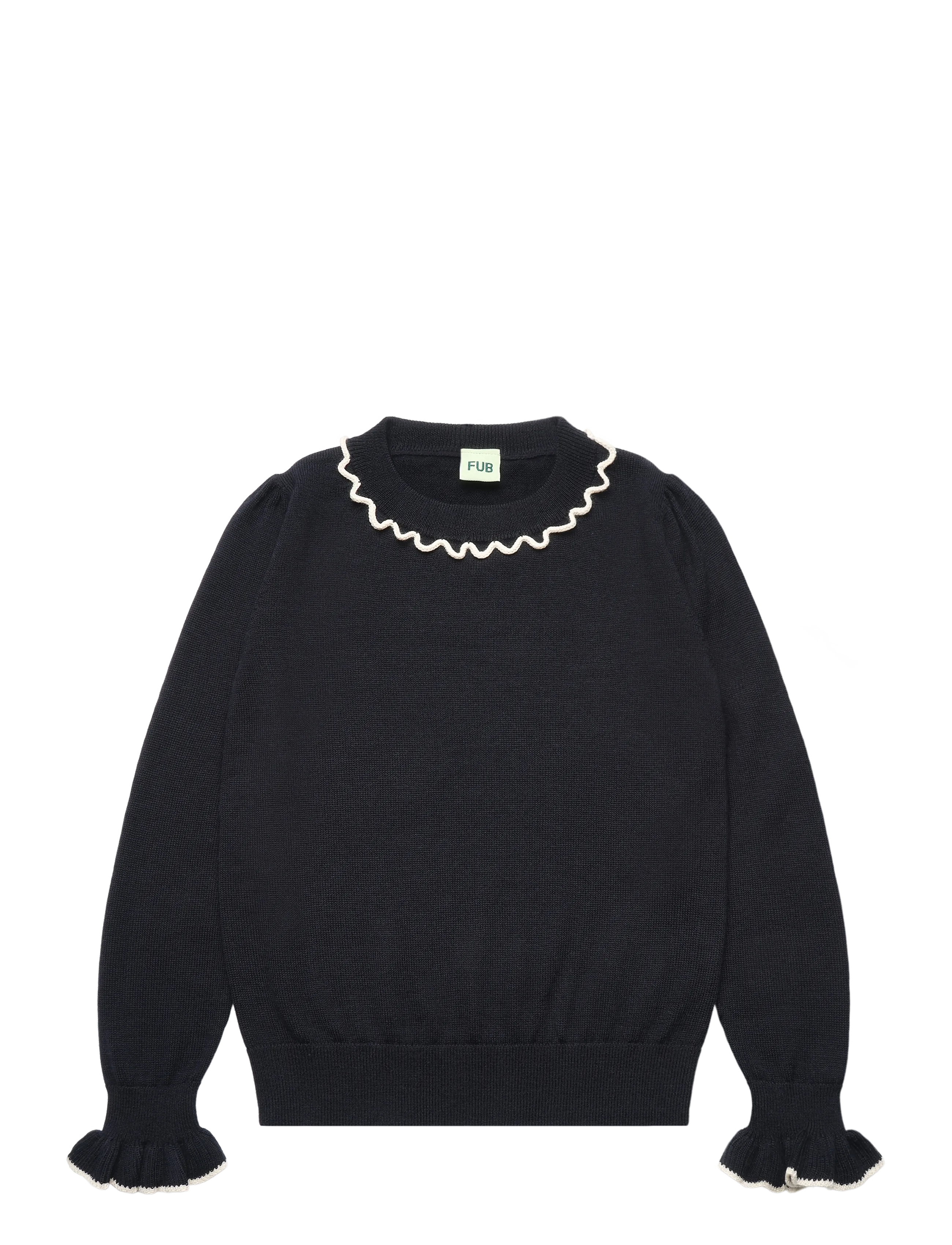 FUB Frill Jumper - Trøjer - DARK NAVY / navy
