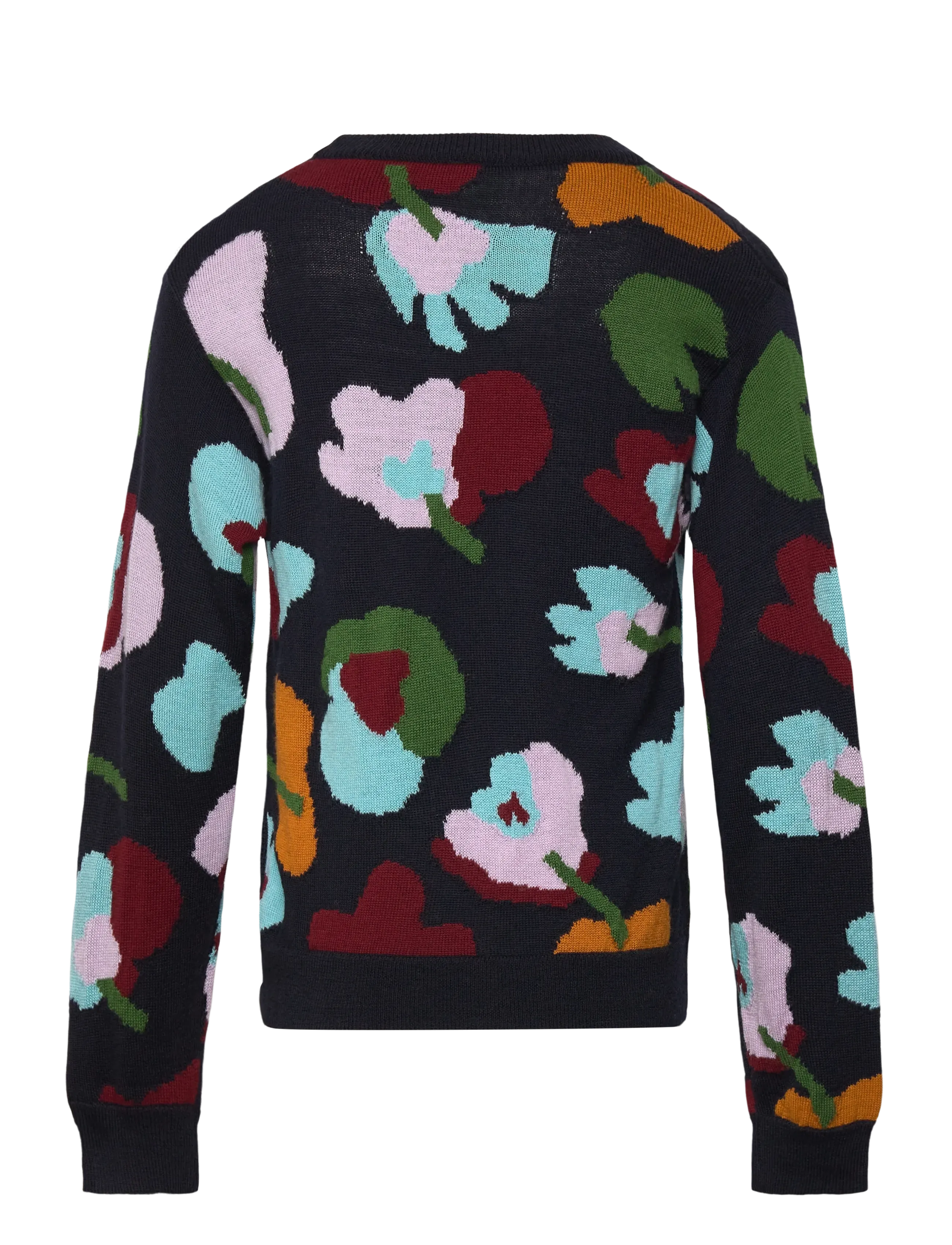 FUB - Jaquard Sweater - jumpers - dark navy - 1