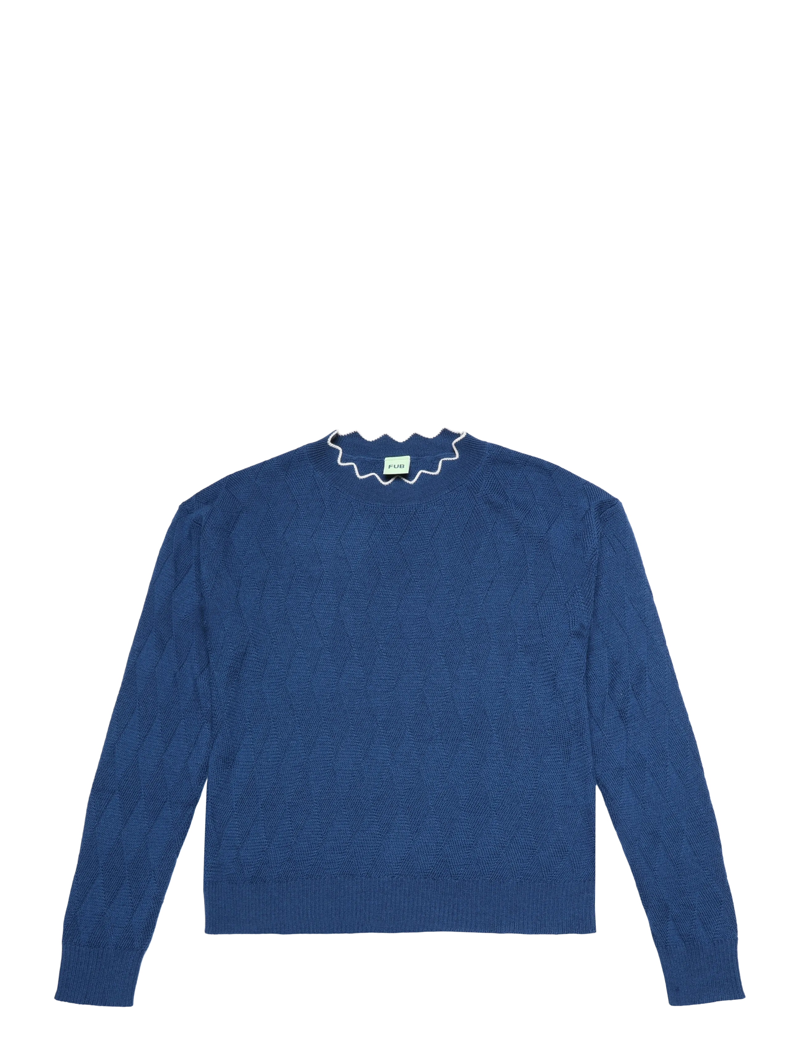 FUB Harlekin Crew - Trøjer - DEEP INDIGO / navy