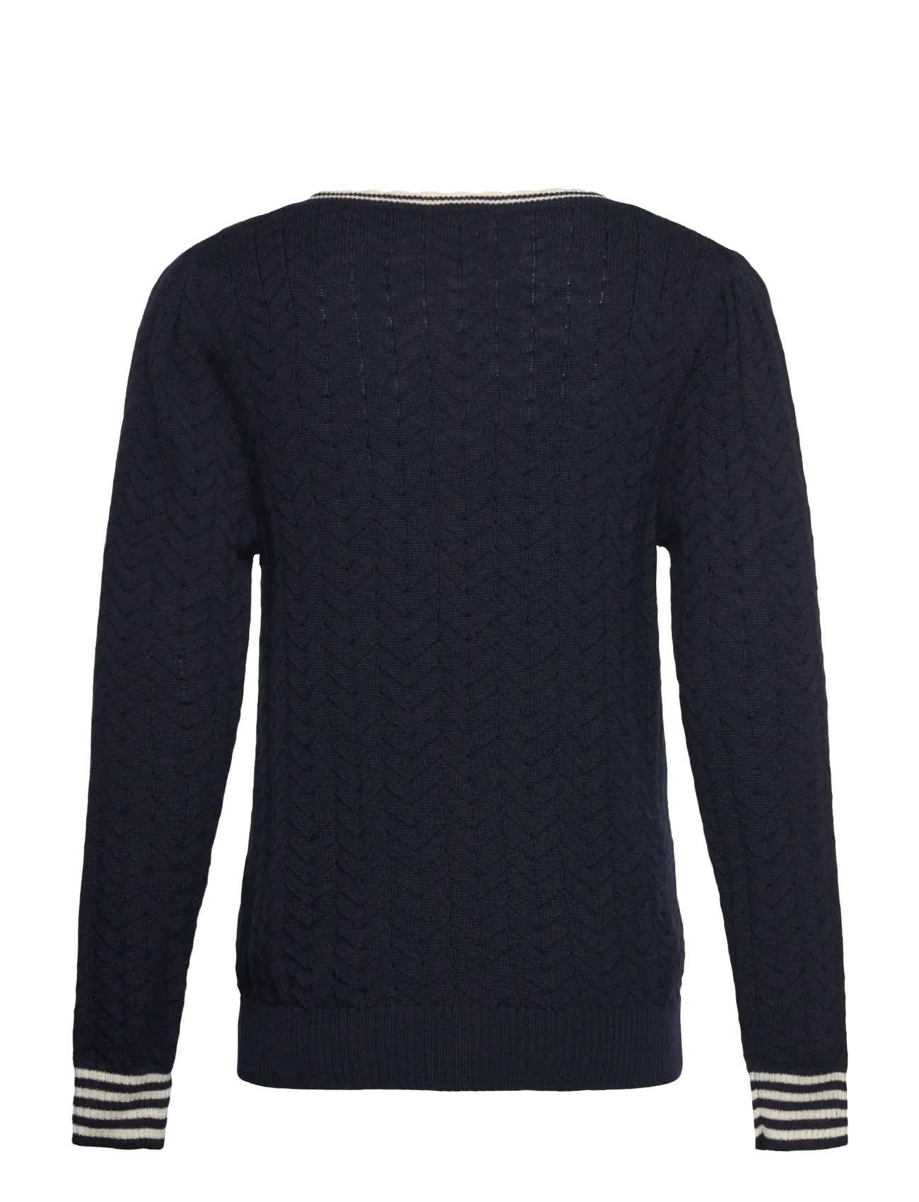 FUB - ZigZag Blouse - trøjer - dark navy - 1