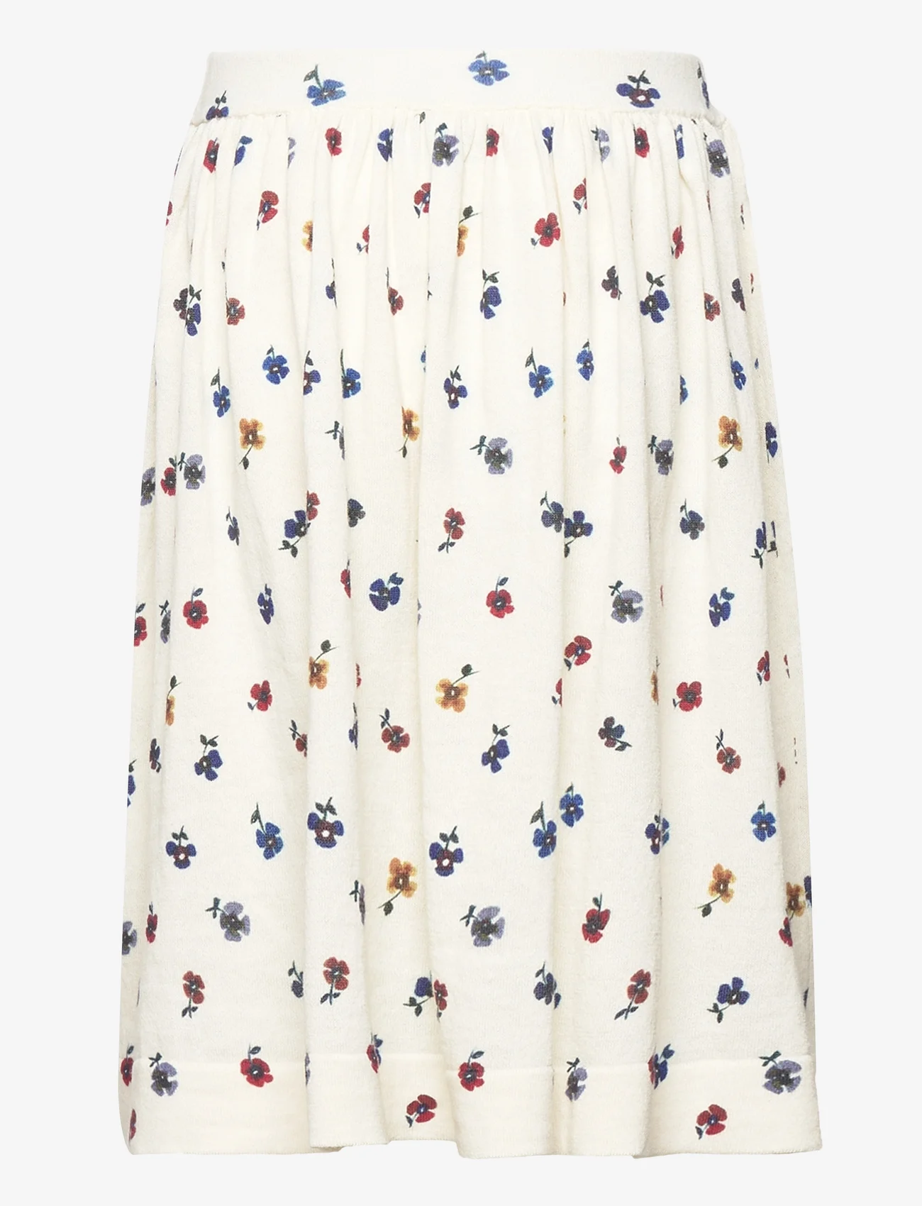 FUB - Printed Skirt - midi nederdele - ecru/flower - 1