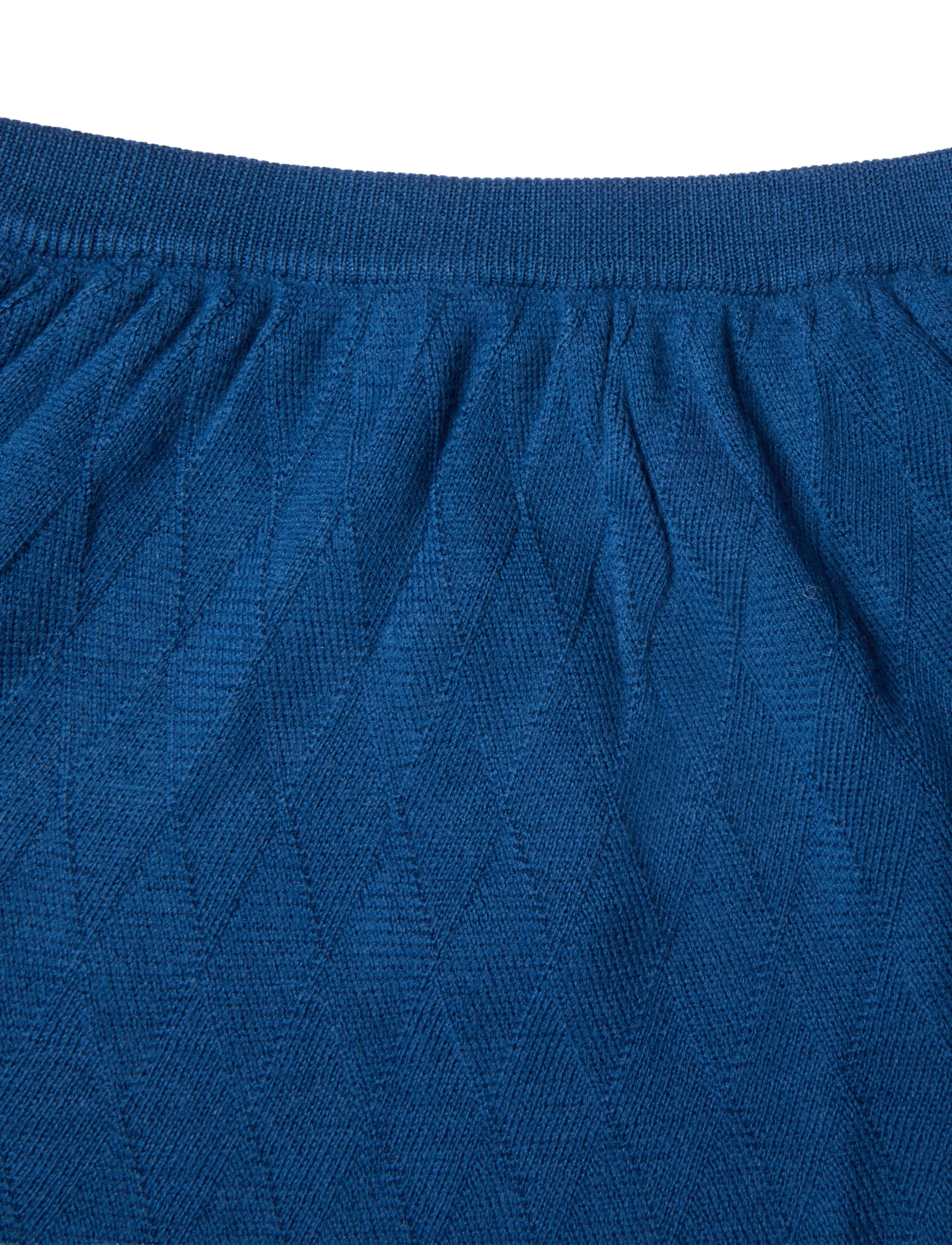 FUB - Harlekin Skirt - korte nederdele - deep indigo - 2