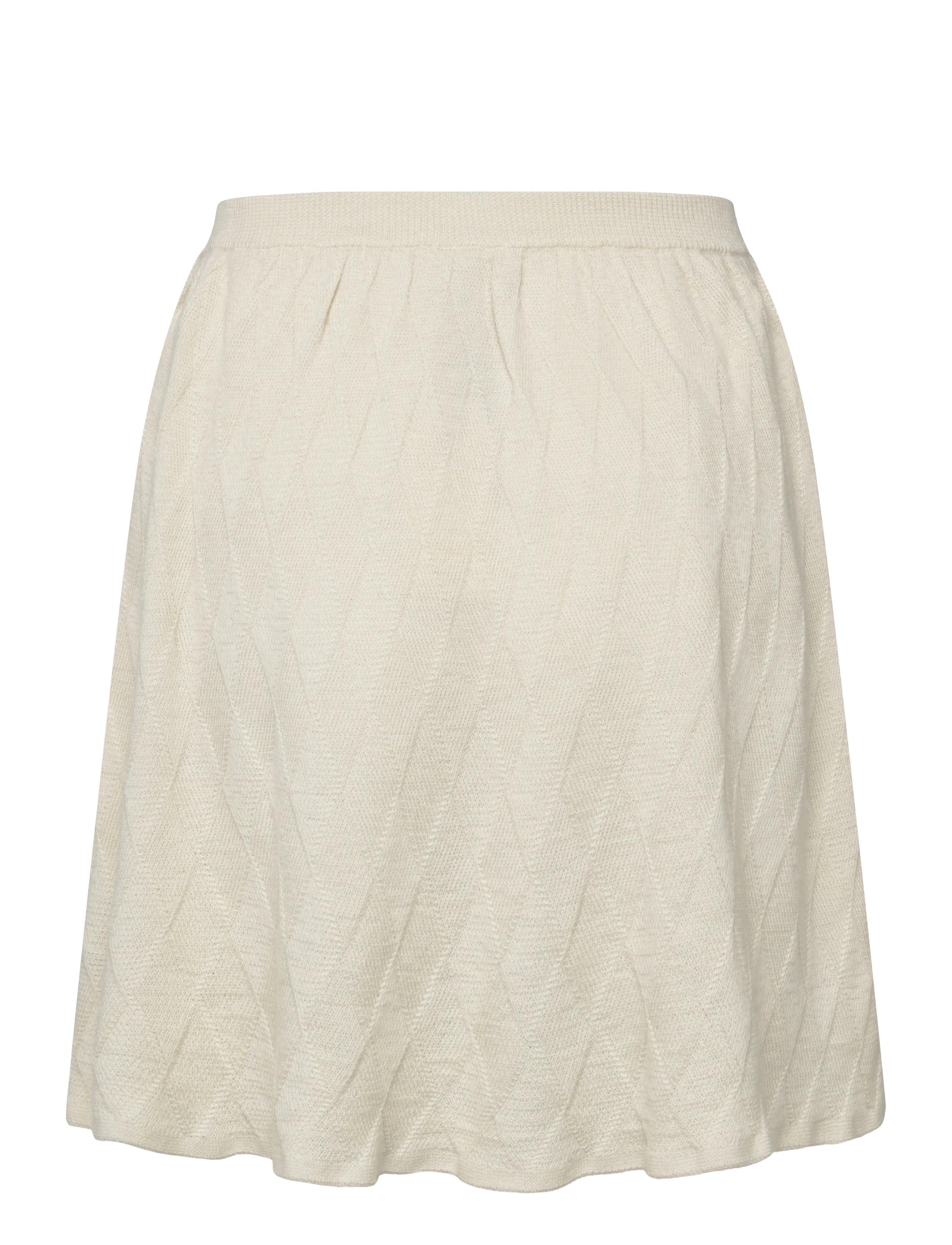 FUB - Harlekin Skirt - kurze röcke - ecru - 1