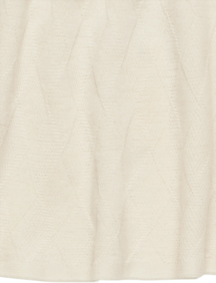 FUB - Harlekin Skirt - kurze röcke - ecru - 1