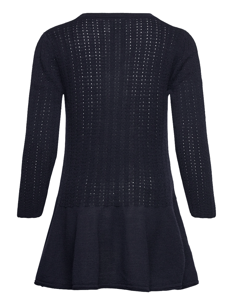 FUB - Peblum Blouse - pikkade varrukatega vabaaja kleidid - dark navy - 1