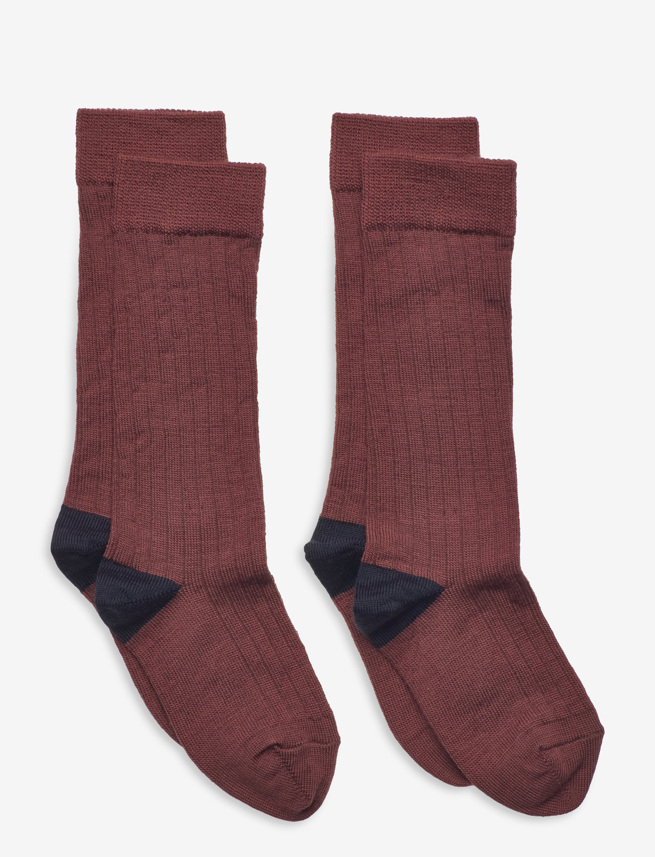 FUB - 2-Pack Knee Stockings - clay - 0