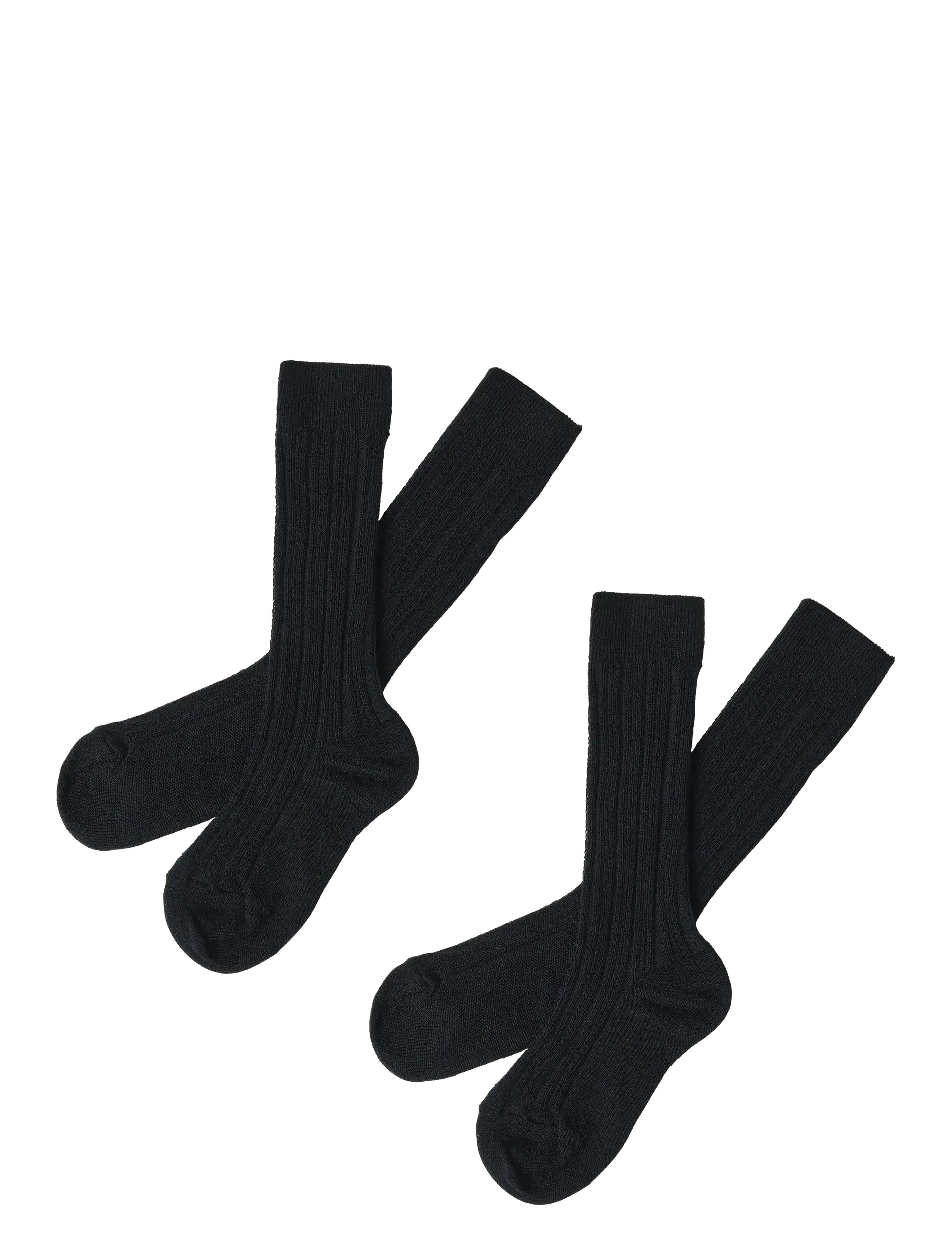 FUB 2-Pack Knee Stockings Navy - 19/21 - Kinder