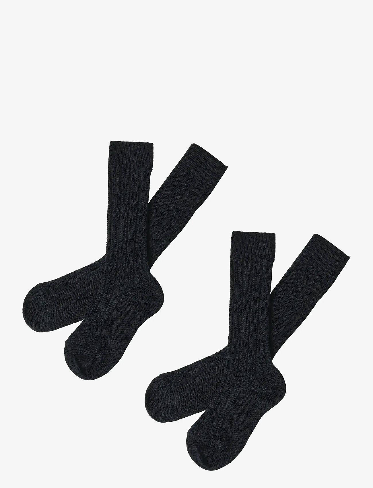 FUB - 2-Pack Knee Stockings - strømper - dark navy - 0