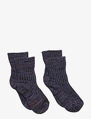 FUB - 2-Pak Melange Socks - mažiausios kainos - sky - 0