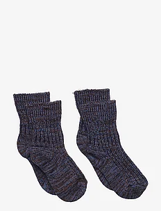 2-Pak Melange Socks, FUB