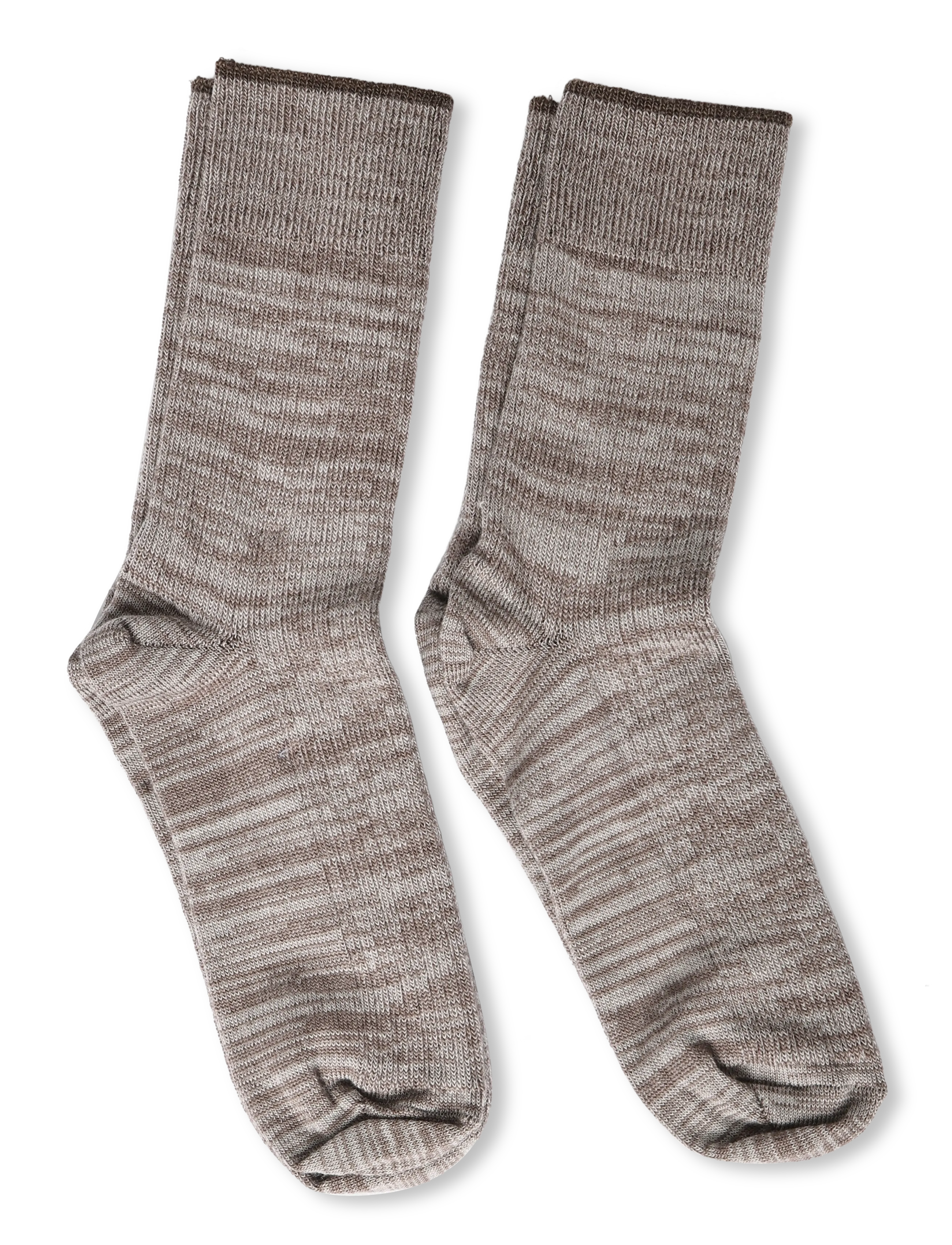 FUB - 2-Pack Melange Socks - strümpfe - ecru,hazel melange - 1