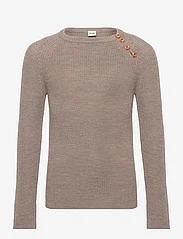 FUB - Rib Sweater - pullover - beige melange - 0