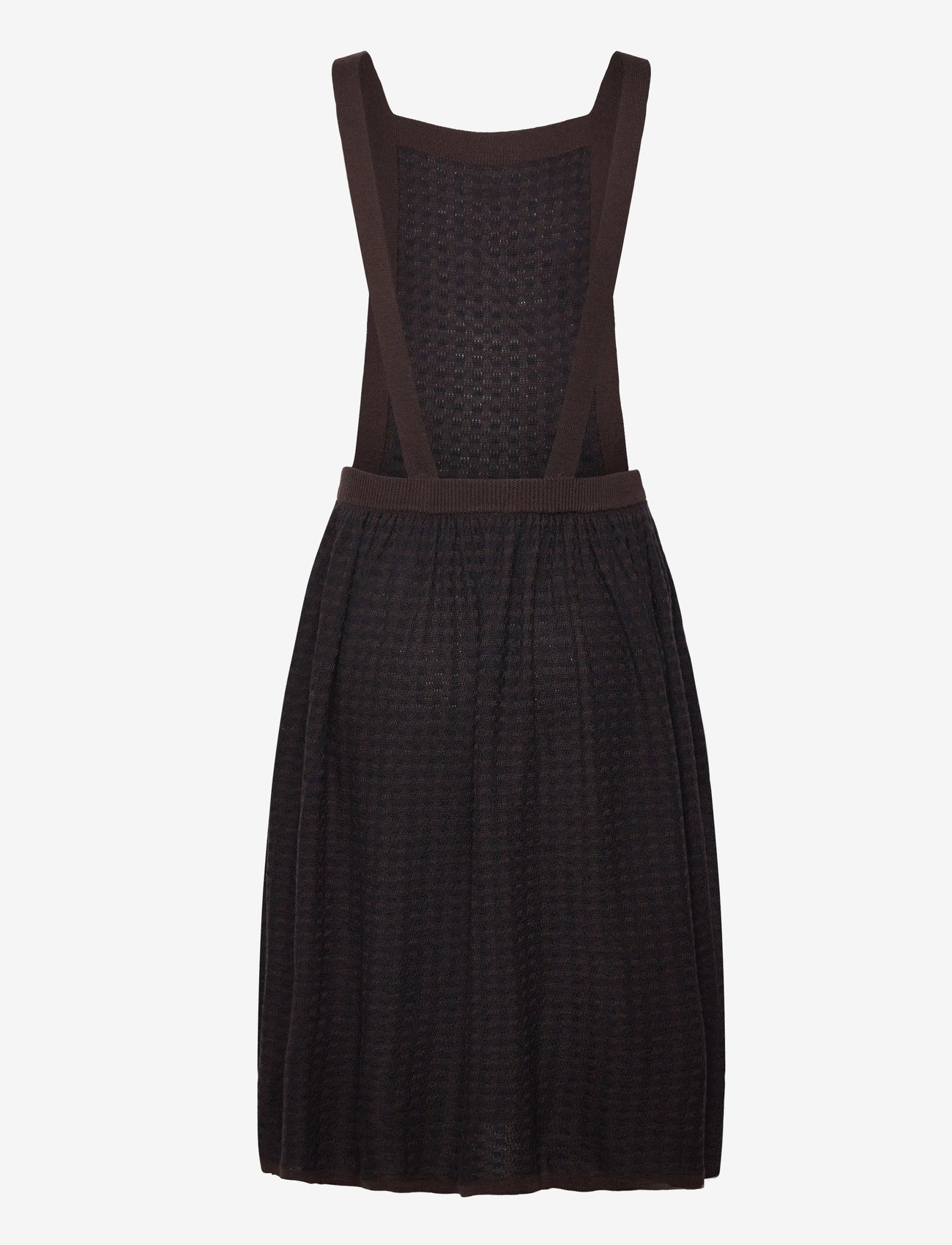 FUB - Checked Spencer - Ärmlösa vardagsklänningar - mocca/dark navy - 1