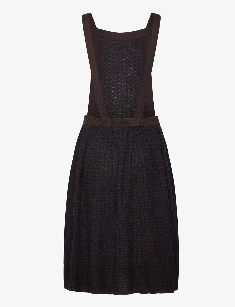 FUB - Checked Spencer - sleeveless casual dresses - mocca/dark navy - 1