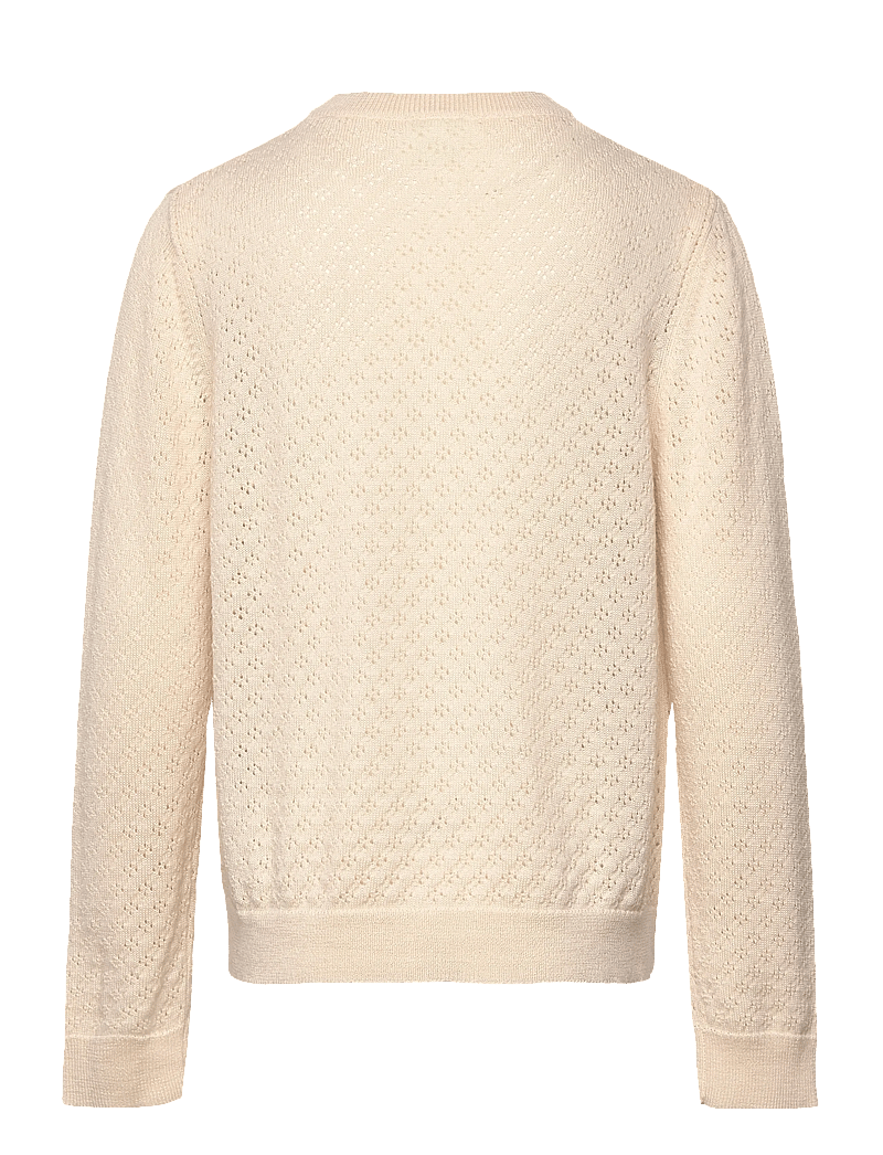 FUB - Pointelle Cardigan - neuletakit - ecru - 1