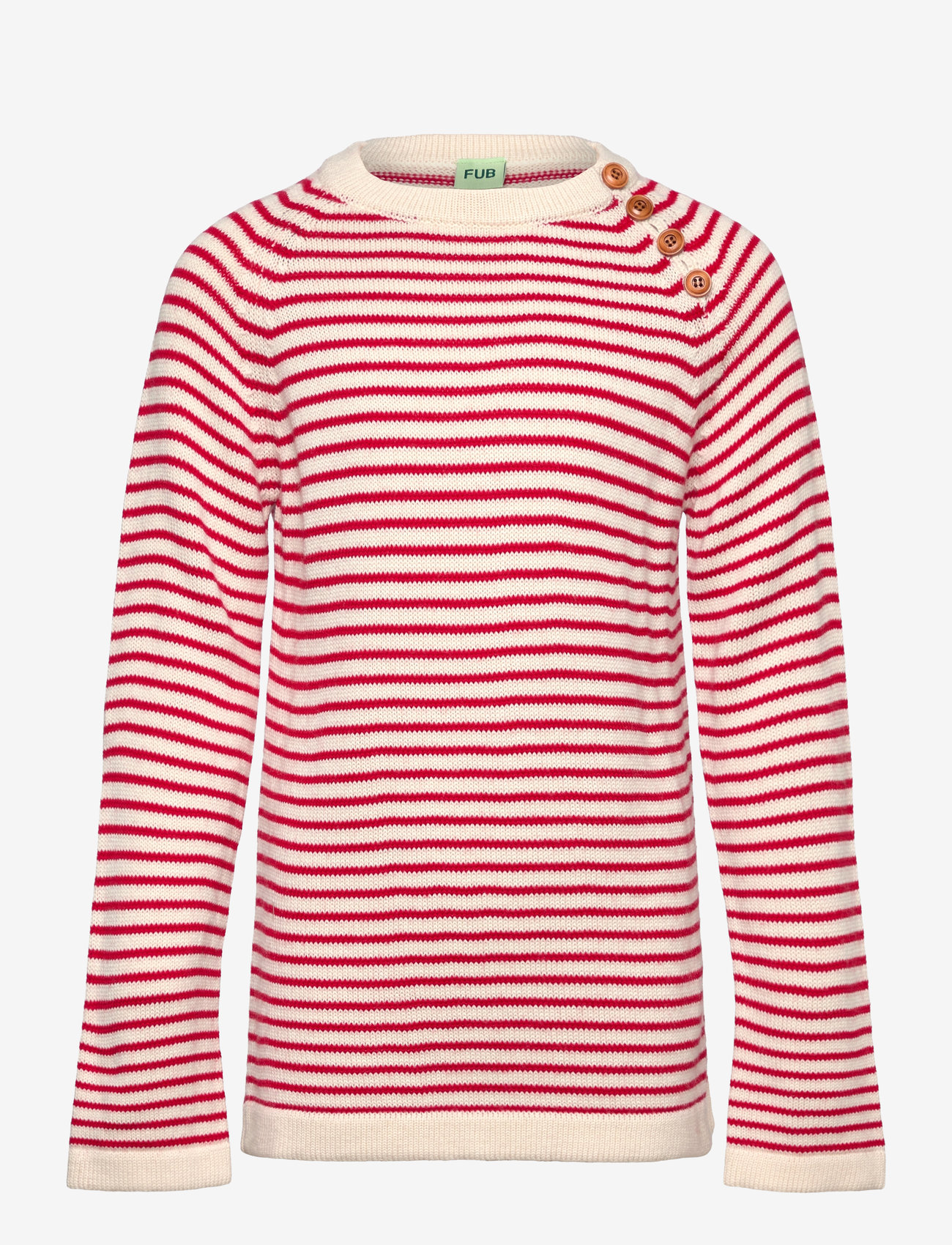 FUB - Sweater - ecru/red - 0