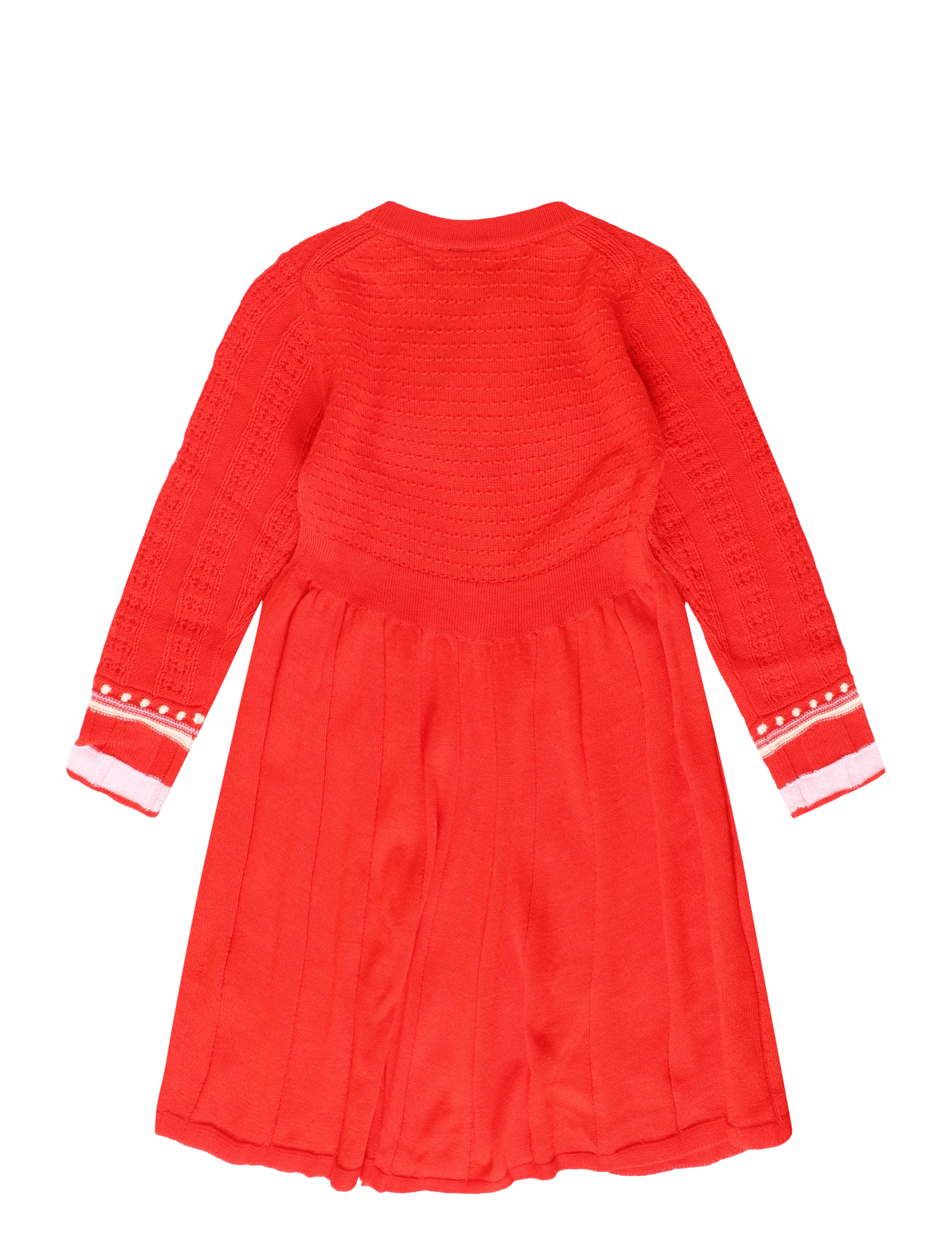 FUB - Bow Dress - langærmede hverdagskjoler - classic red - 1