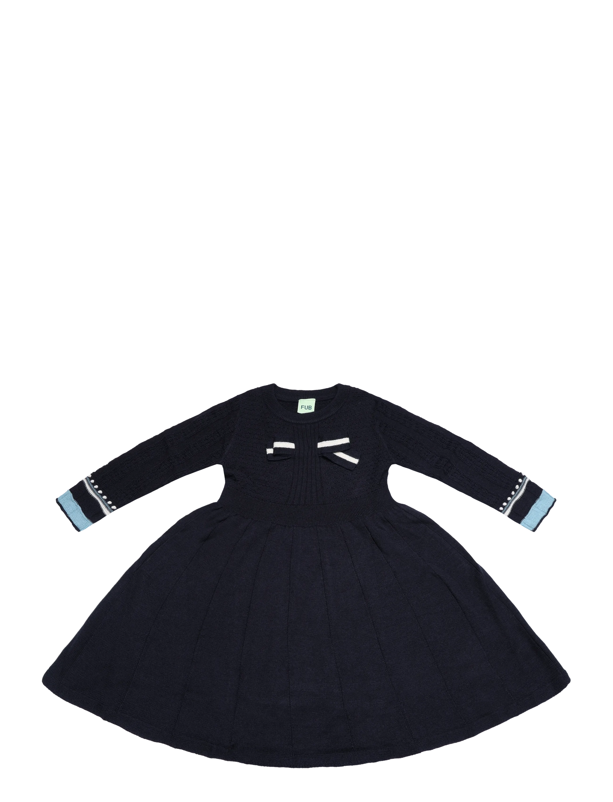 FUB Bow Dress - Kleidid ja seelikud - DARK NAVY / navy