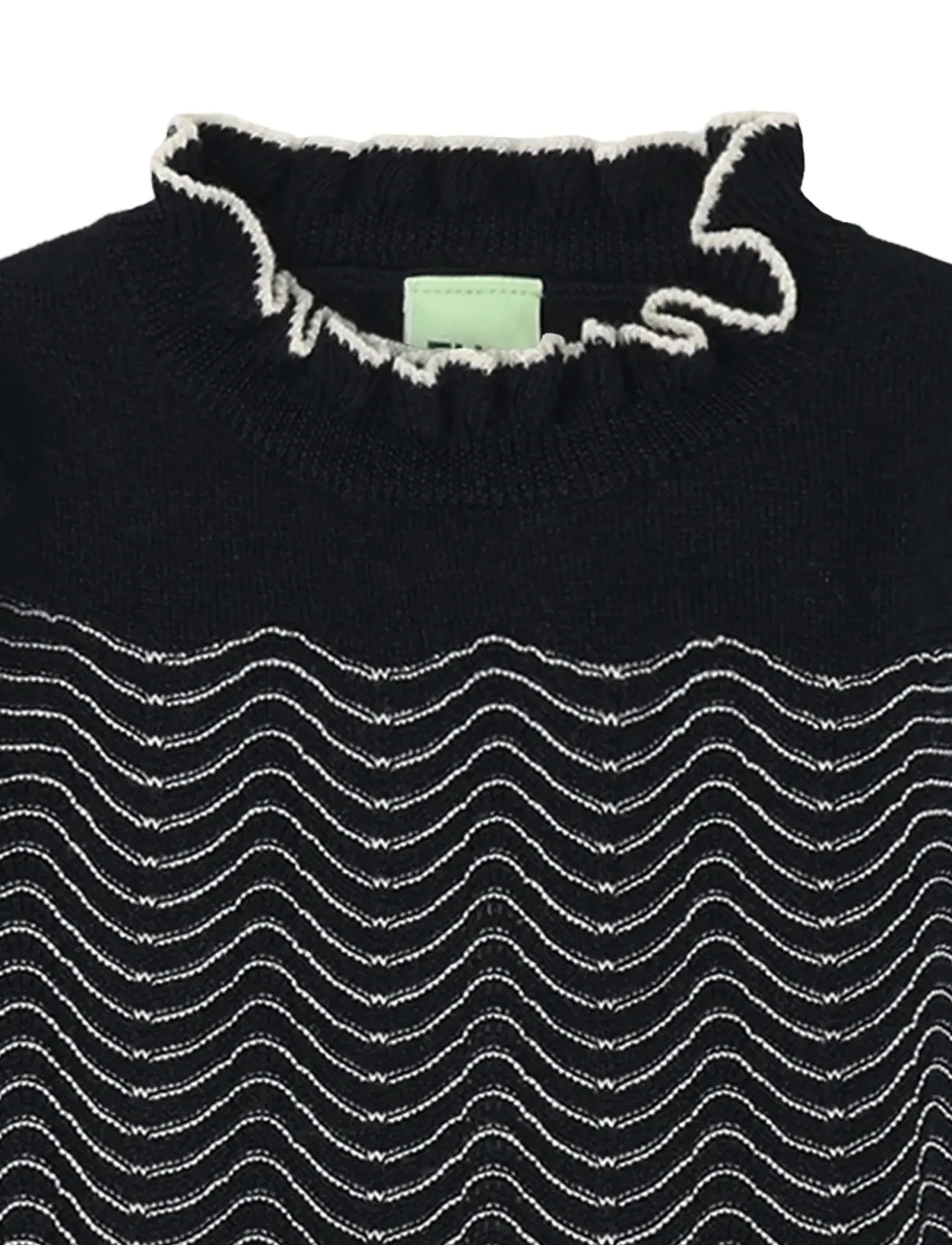 FUB - Dress - pikkade varrukatega vabaaja kleidid - dark navy - 1