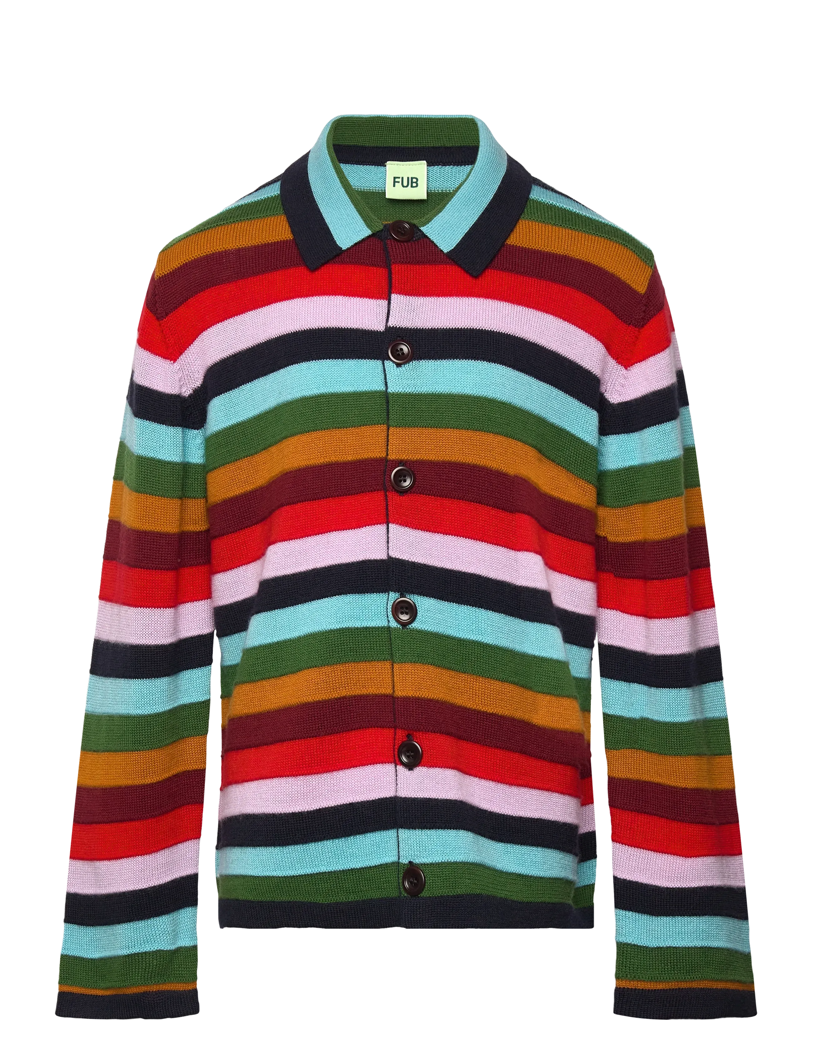 FUB Striped Jacket, 100, Multi/patterned, Jakker & Frakker > Lette Jakker, Børn