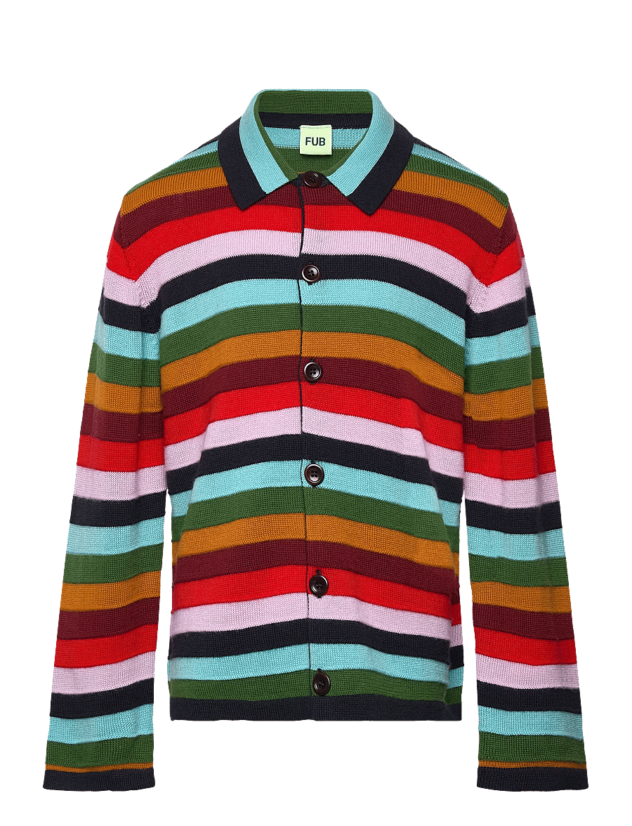 FUB - Striped Jacket - Õhukesed joped - multi stripe - 0
