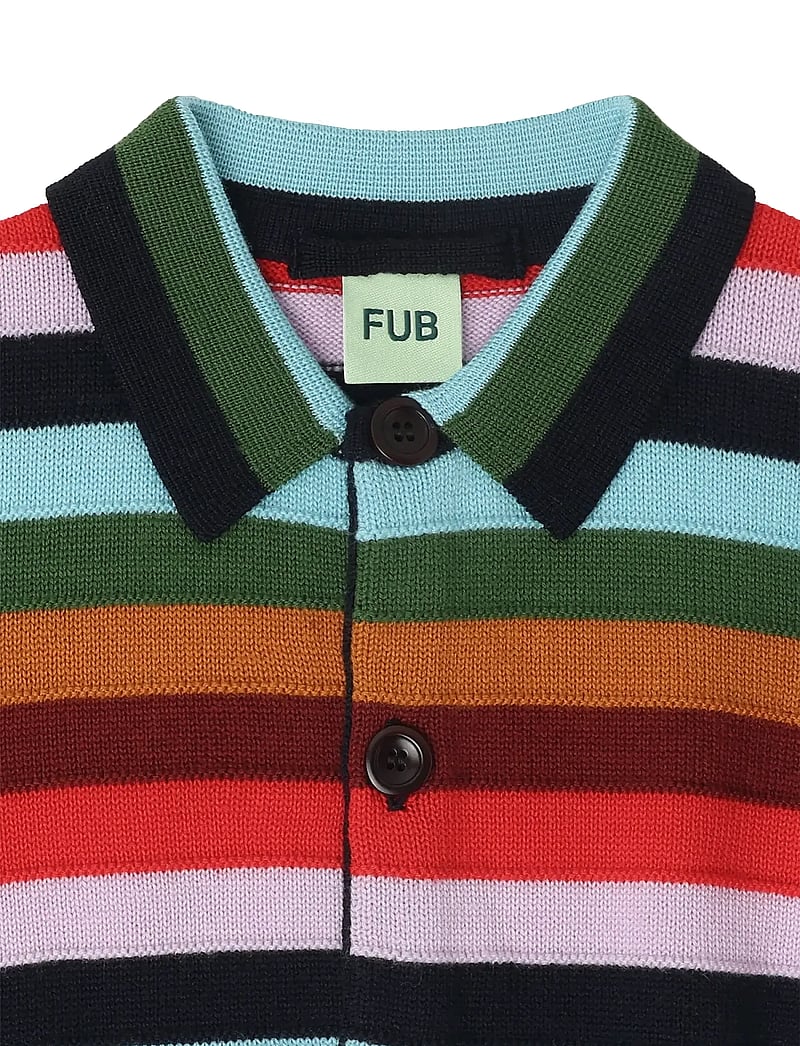 FUB - Striped Jacket - tunna jackor - multi stripe - 2