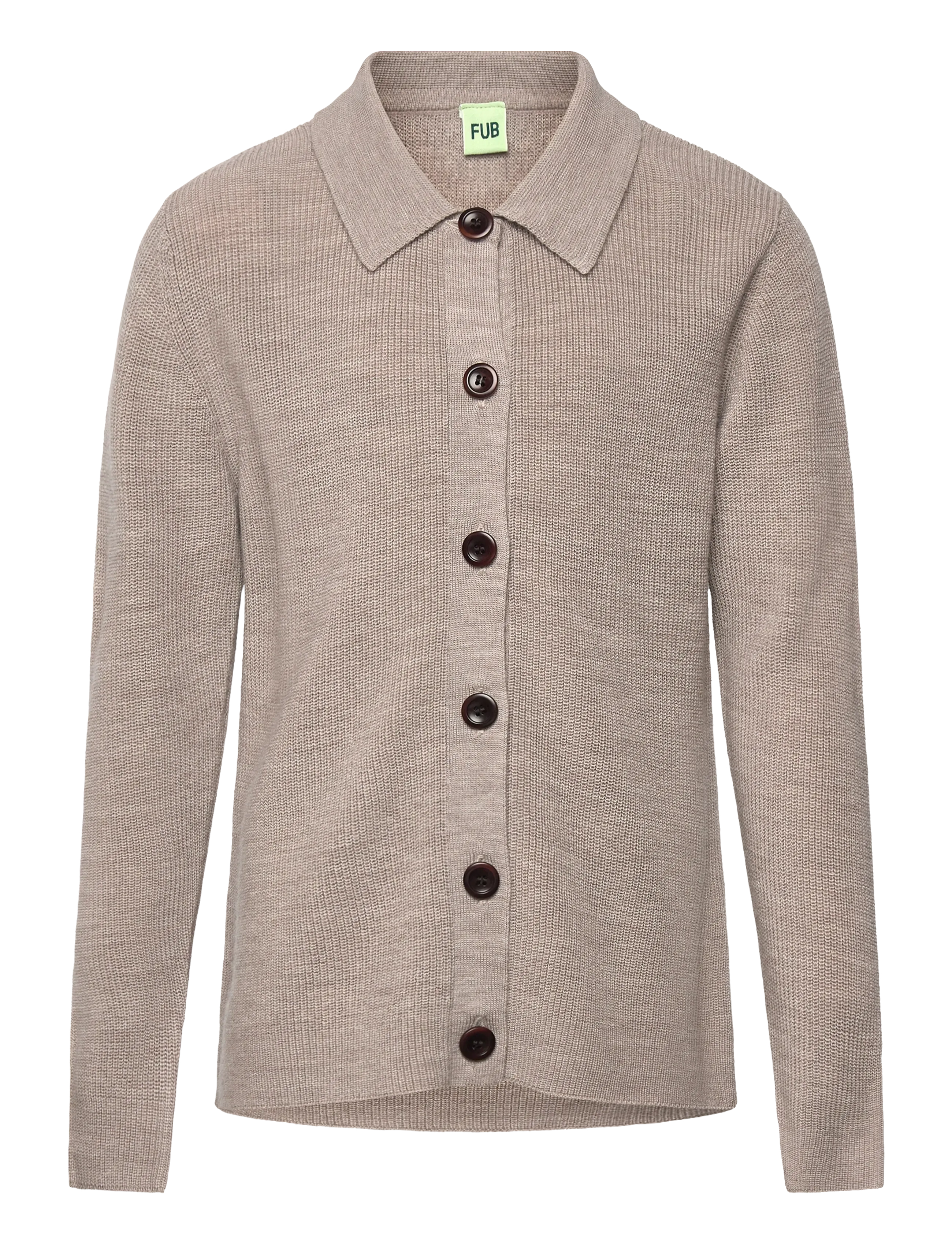 FUB Cardigan, 130, Knitwear, Braun - Cardigans, Kinder