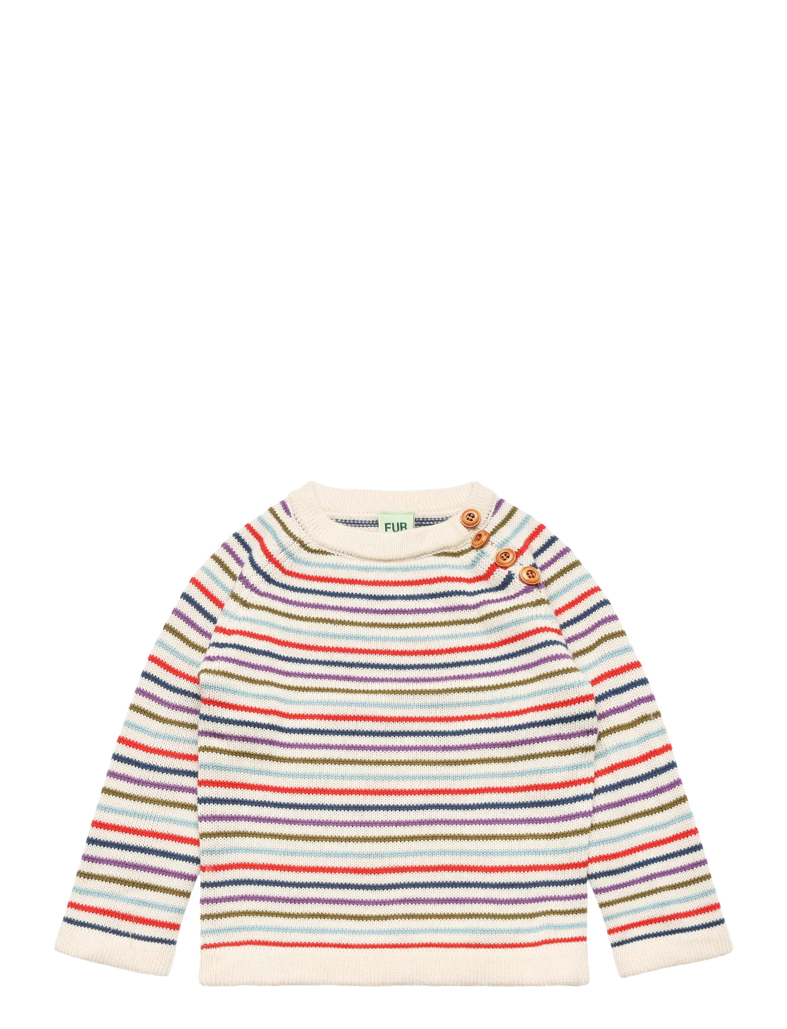 FUB Sweater - Trøjer - ANNIVERSARY STRIPE / cream