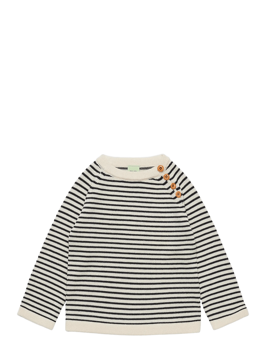 FUB - Sweater - pullover - ecru/dark navy - 0