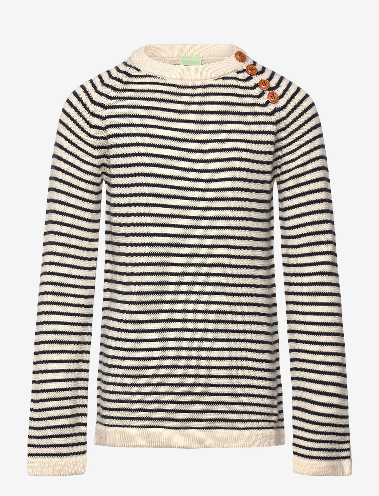 FUB - Sweater - efterårstøj - ecru/dark navy - 0