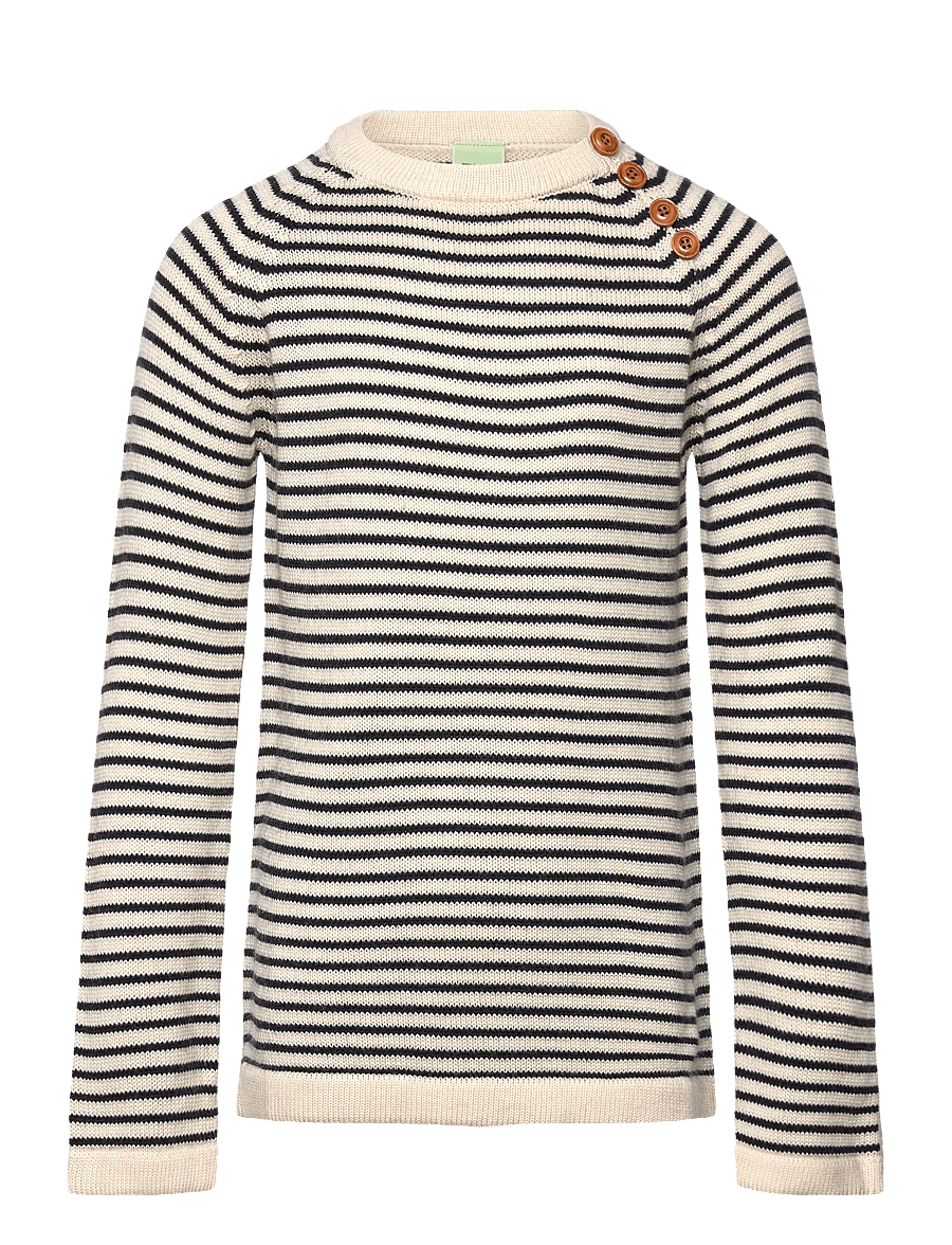 FUB - Sweater - džemprid - ecru/dark navy - 0
