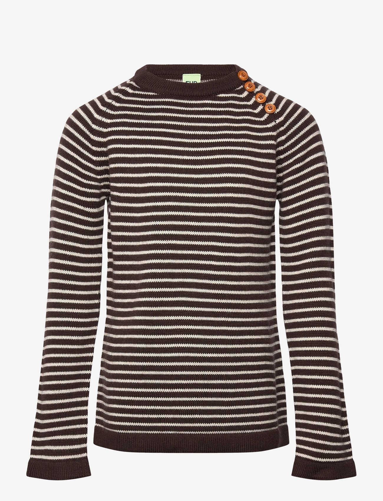 FUB - Sweater - pullover - mocca/ecru - 0