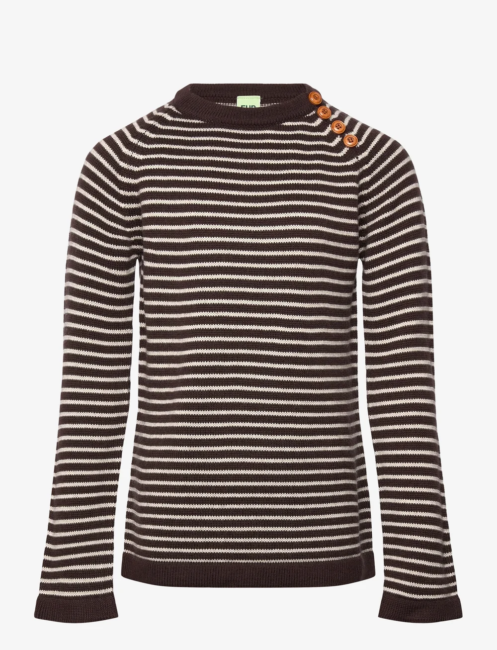 FUB - Sweater - pullover - mocca/ecru - 0