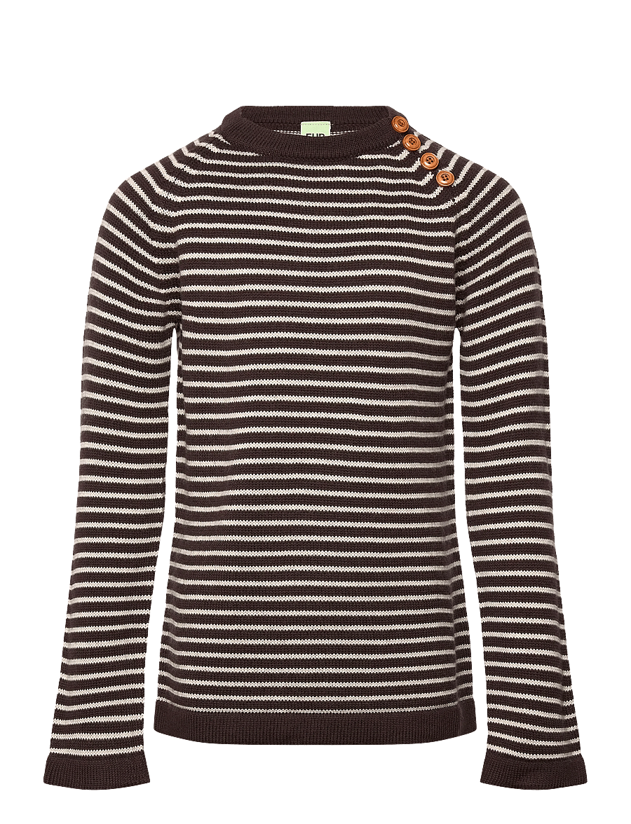 FUB - Sweater - džemperiai - mocca/ecru - 0