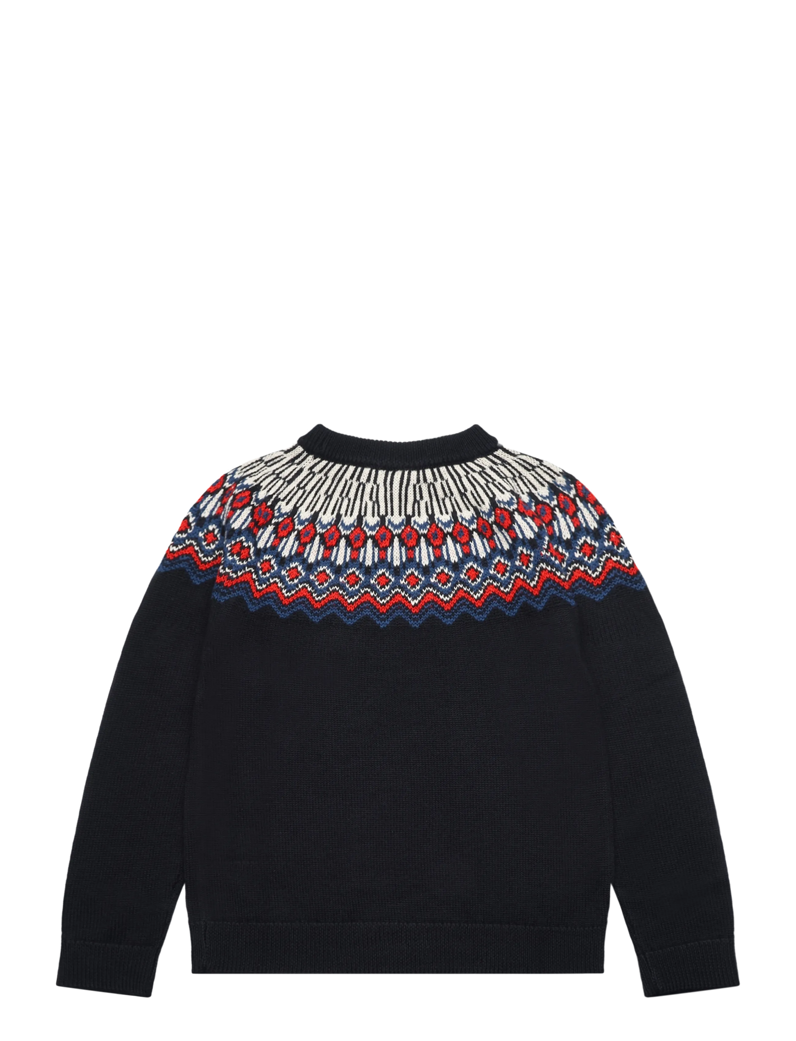 FUB - Fair Isle Sweater - pullover - dark navy - 1