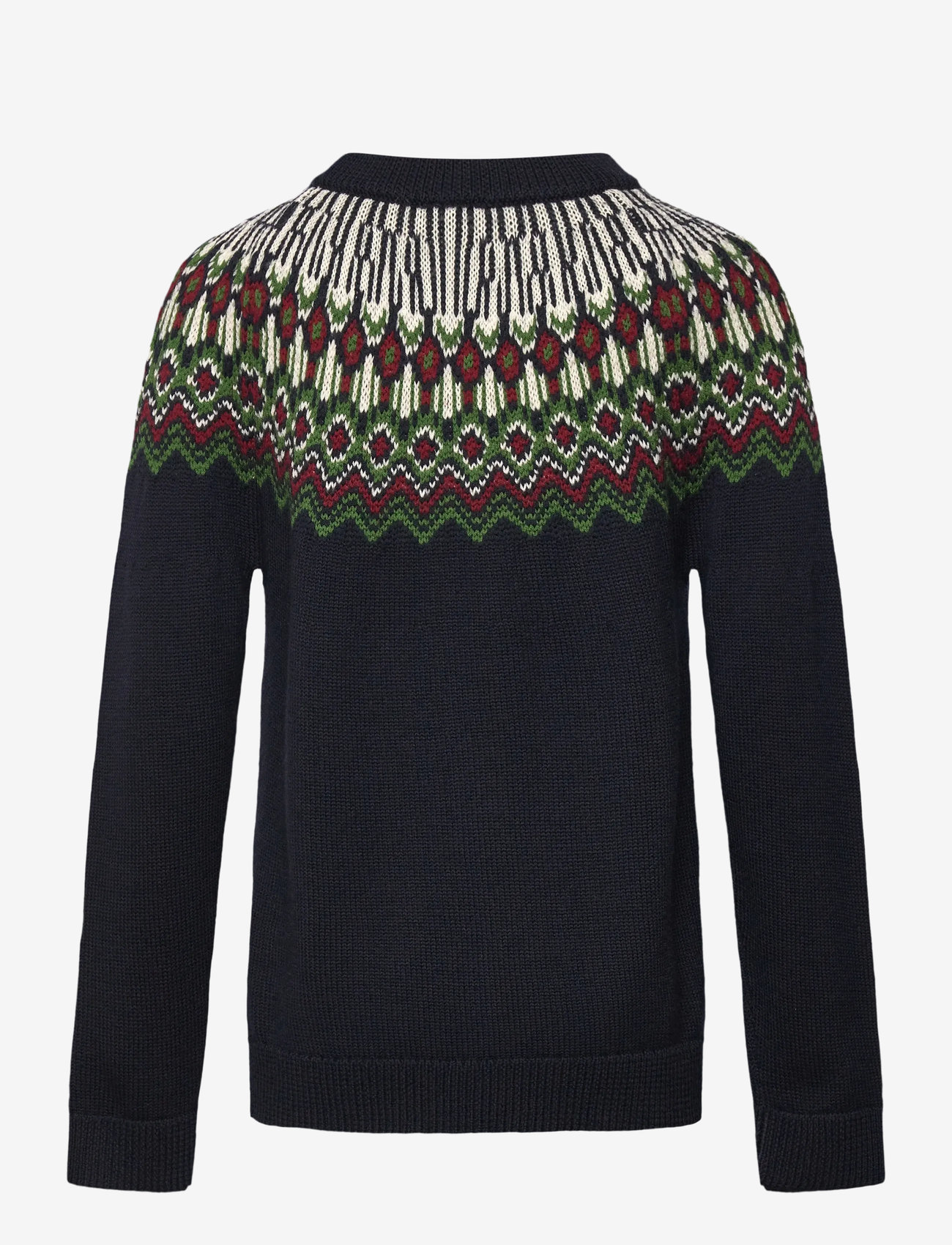 FUB - Fair Isle Sweater - trøjer - dark navy - 1