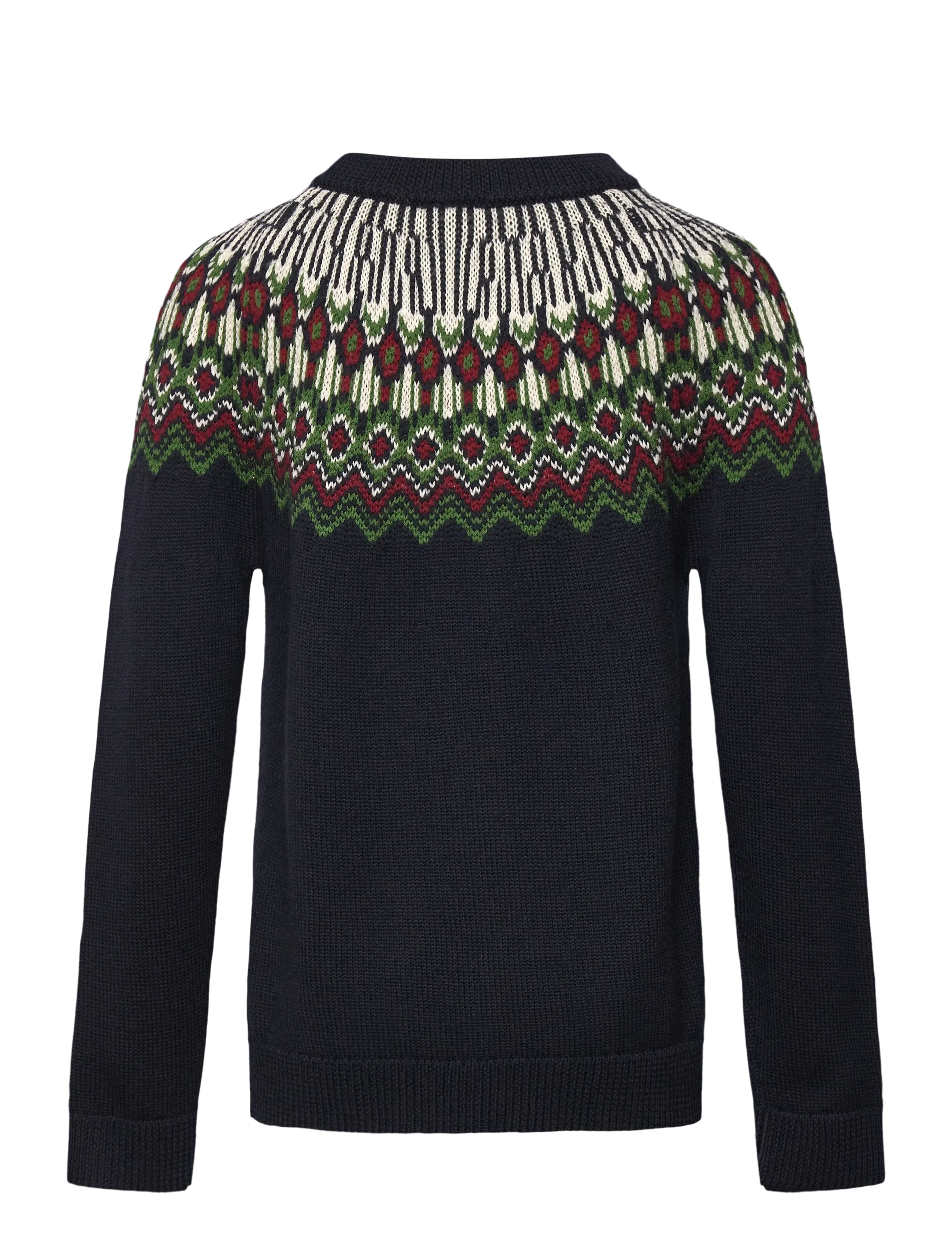 FUB - Fair Isle Sweater - adījumi - dark navy - 1