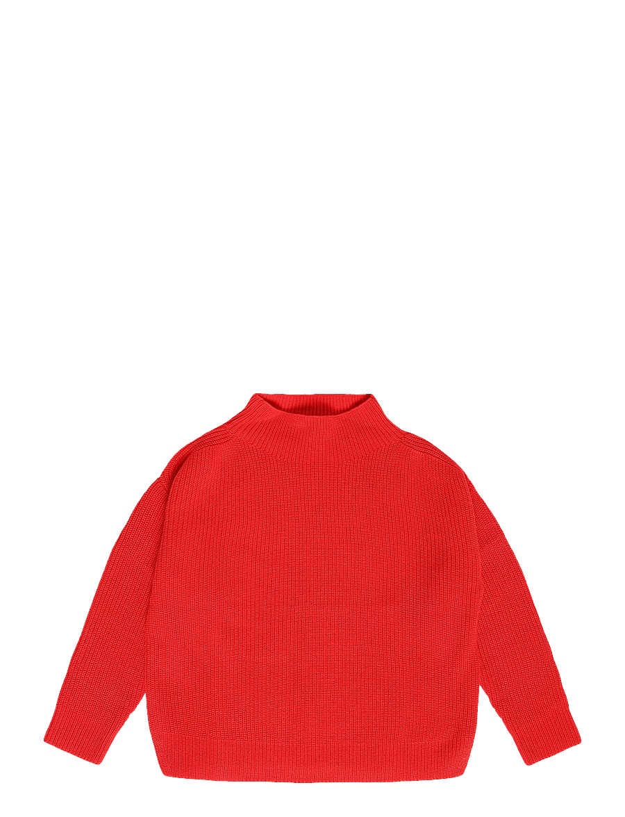 FUB - High Neck Sweater - trøjer - classic red - 0